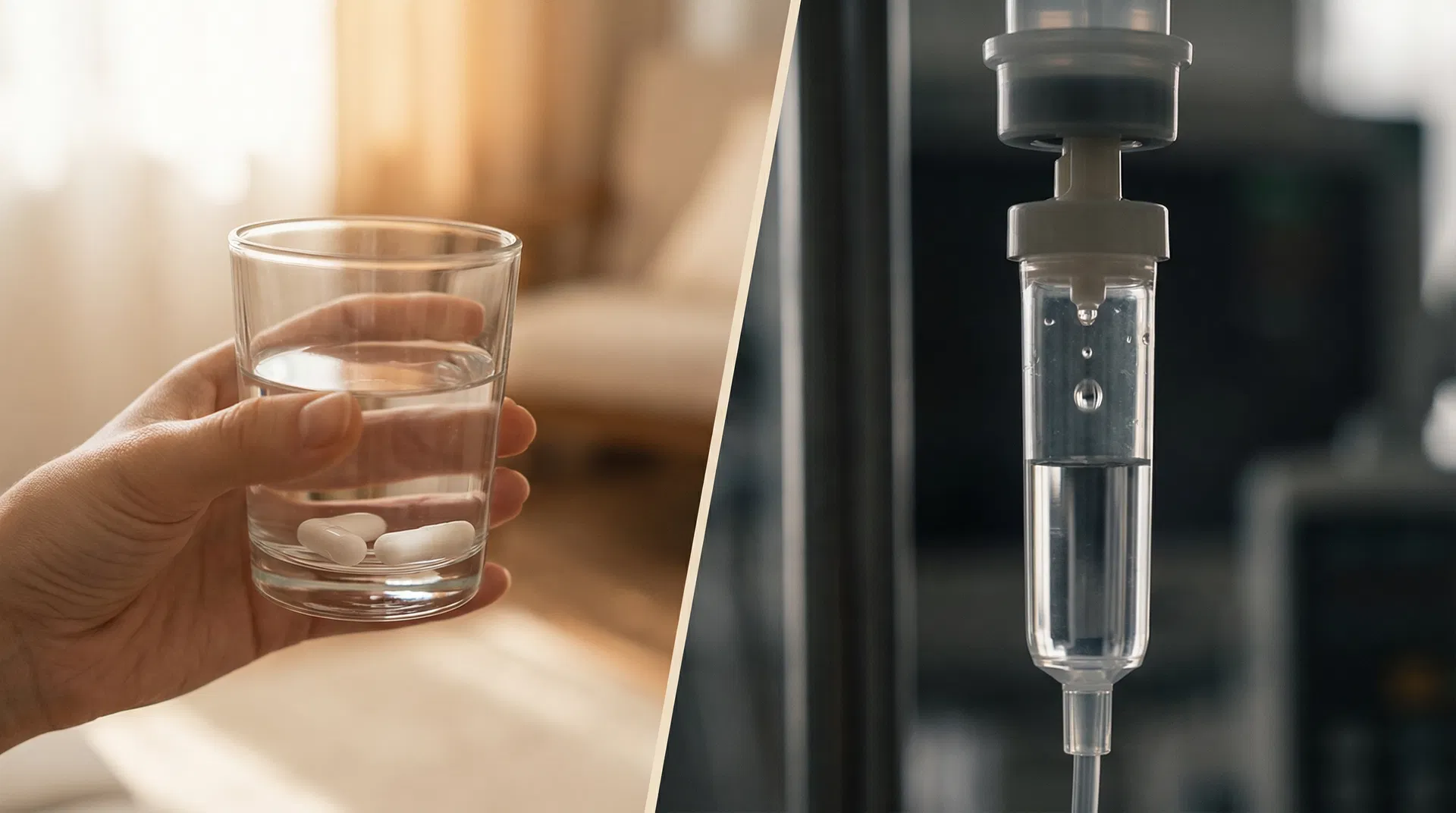IV Therapy vs. Oral Supplements: Why Bioavailability Matters