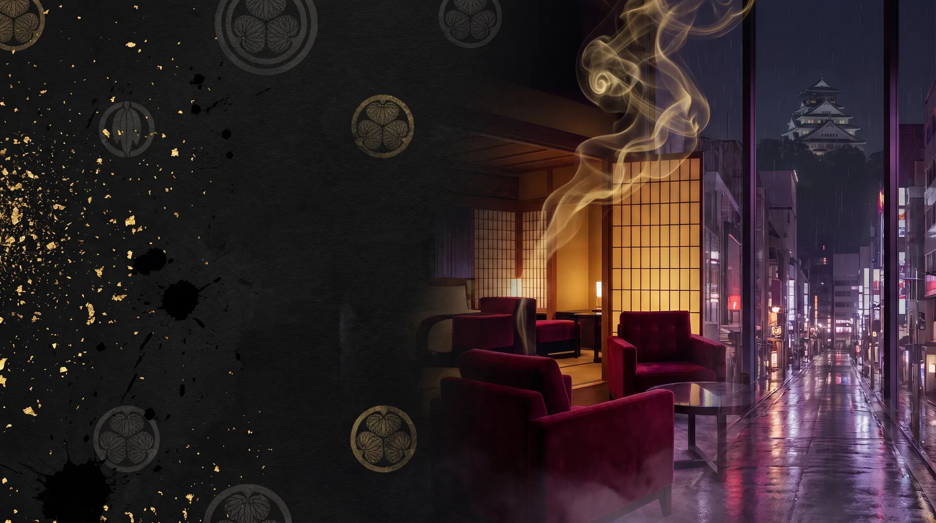 戦国ラグジュアリー背景