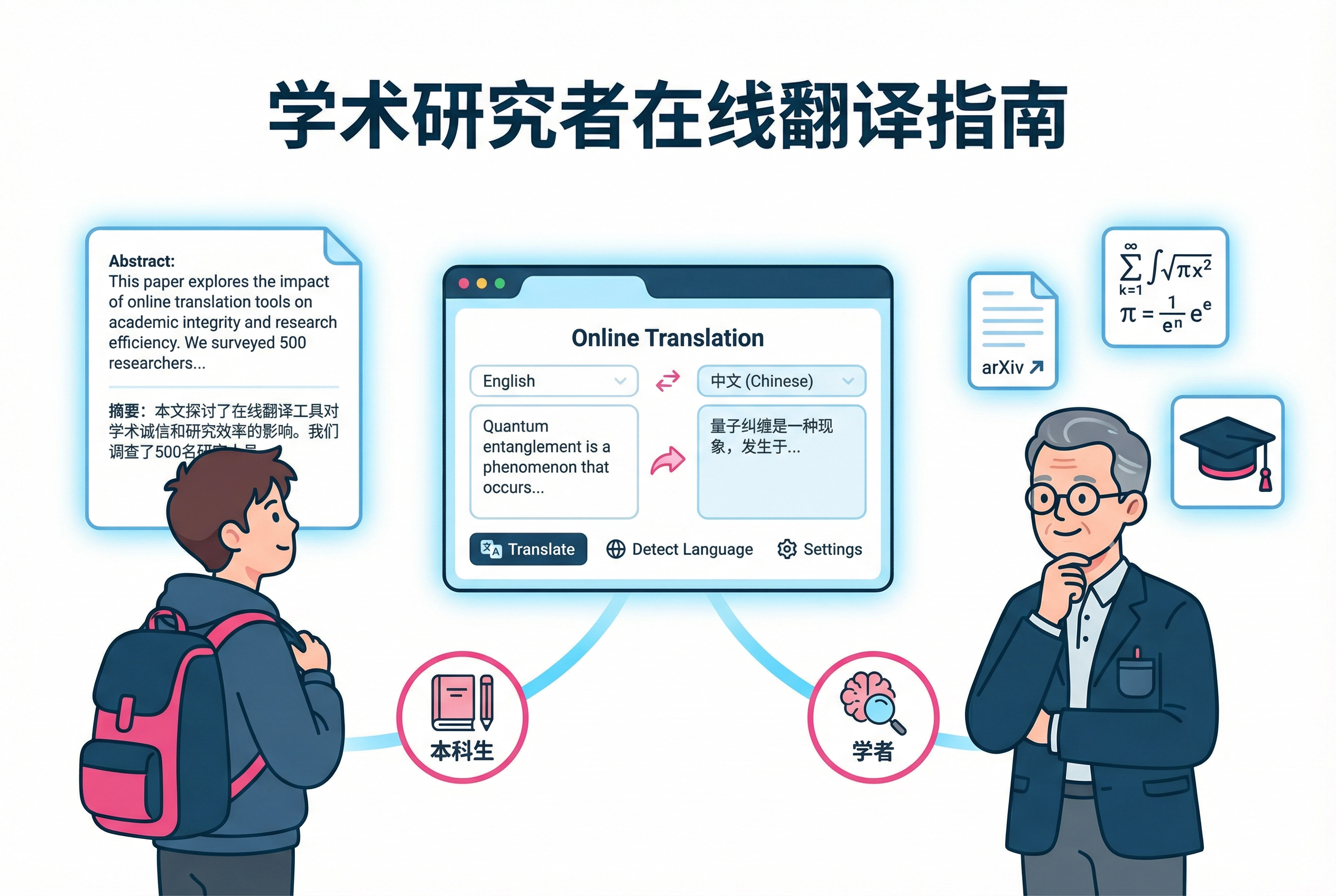 学术研究者的在线翻译指南：从本科生到资深学者的工具选择框架