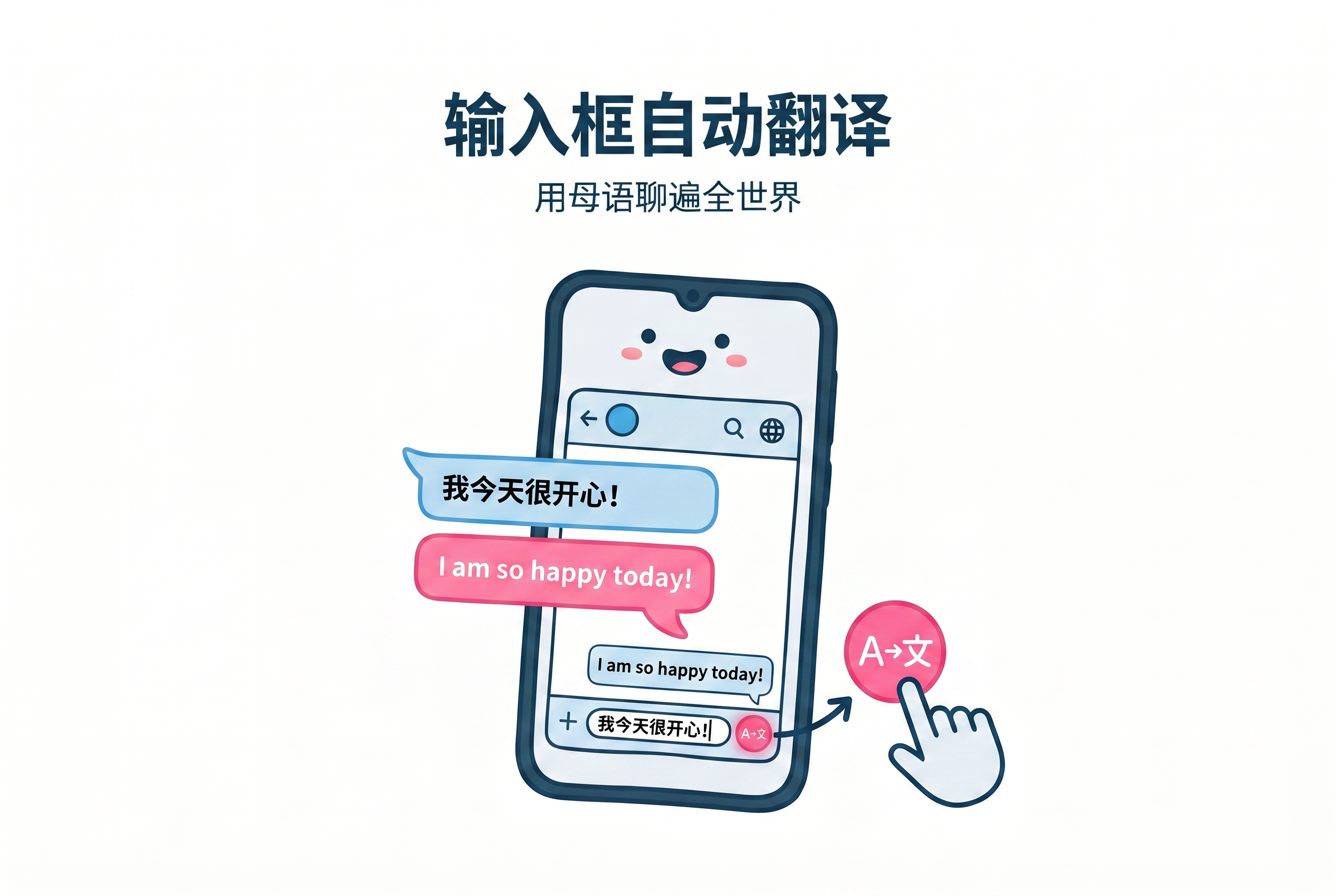 输入框自动翻译