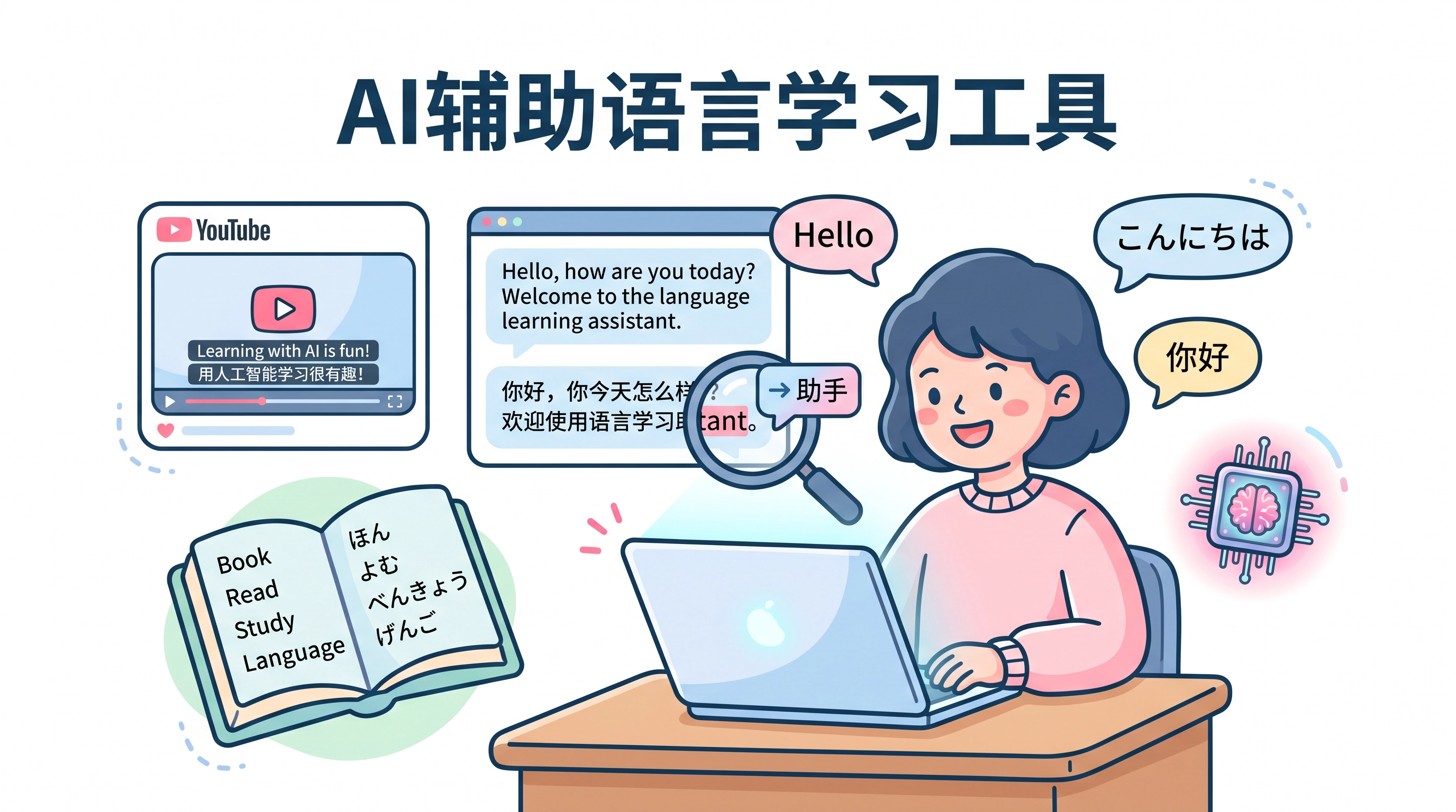 告别死记硬背：如何用 AI 辅助语言学习工具打造自学环境
