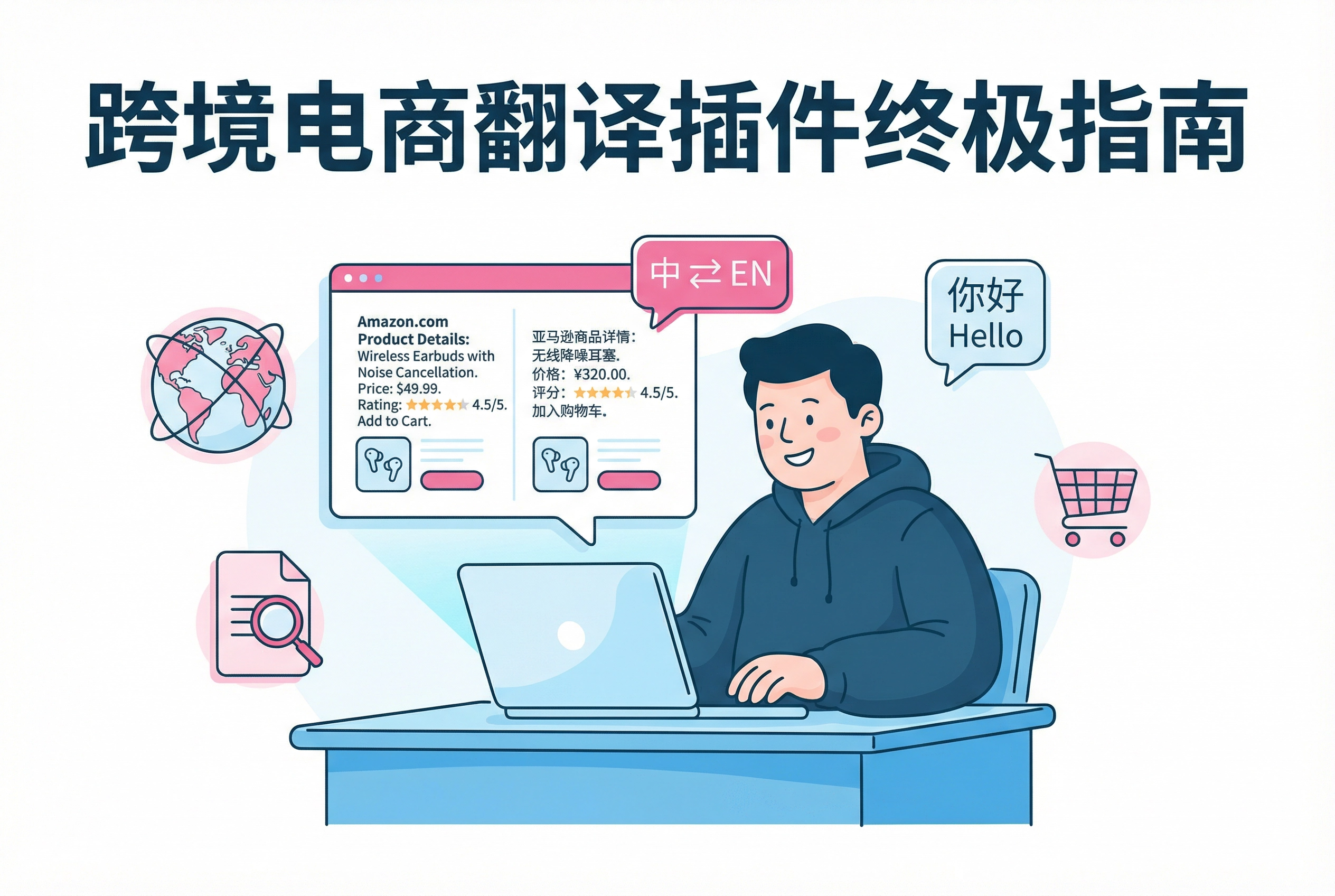 跨境电商翻译插件终极指南:外贸人效率提升必备工具 - 記事のカバー画像