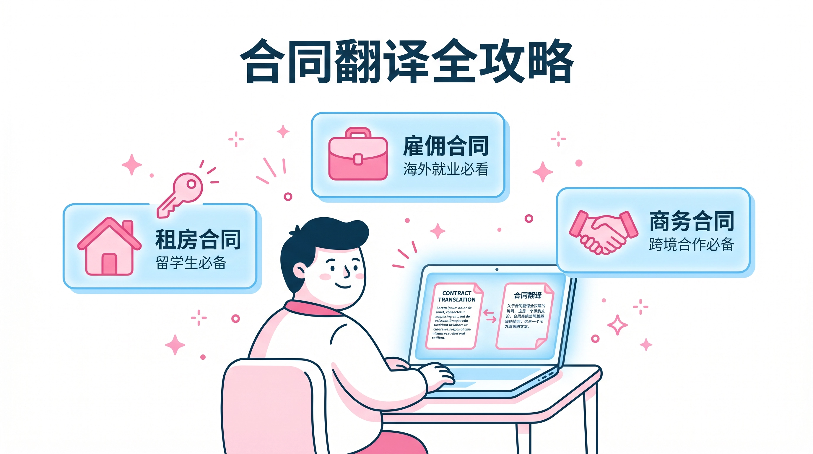 合同翻译全攻略：租房合同、雇佣合同怎么翻译最准确？