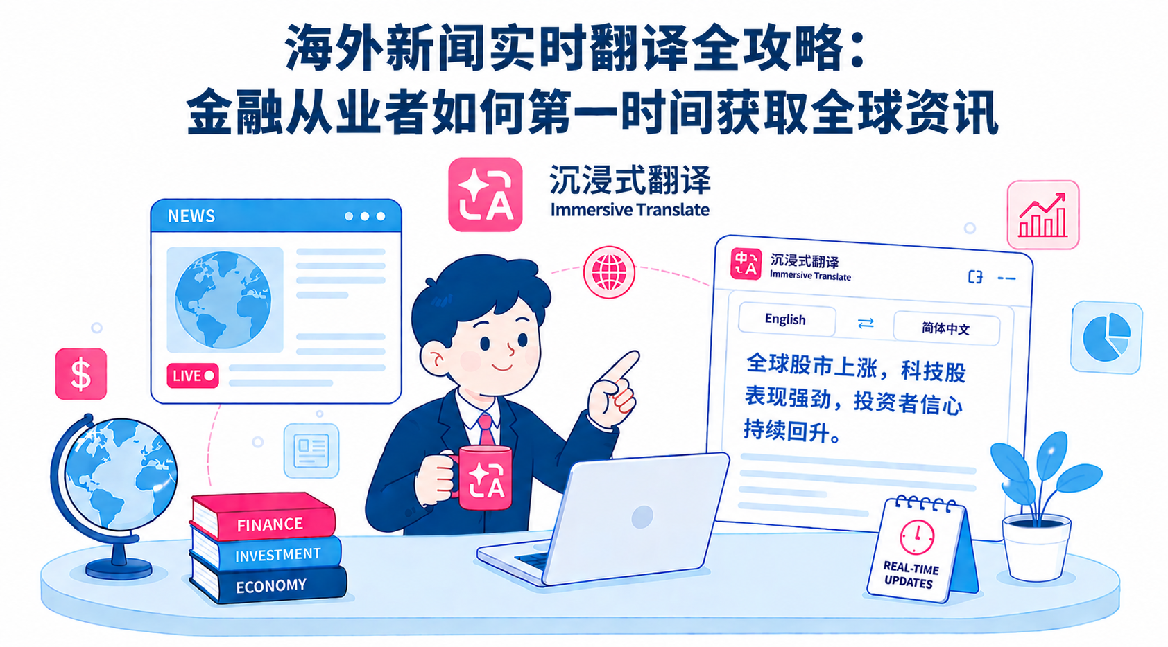海外新闻实时翻译全攻略:Web3/AI/金融从业者如何第一时间获取全球资讯