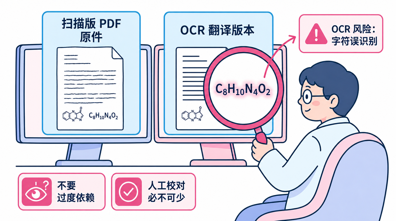 误识别风险与核对