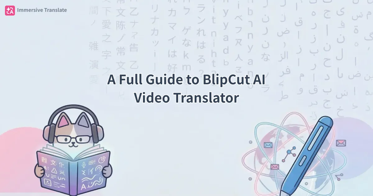A Full Guide to BlipCut AI Video Translator - 記事のカバー画像