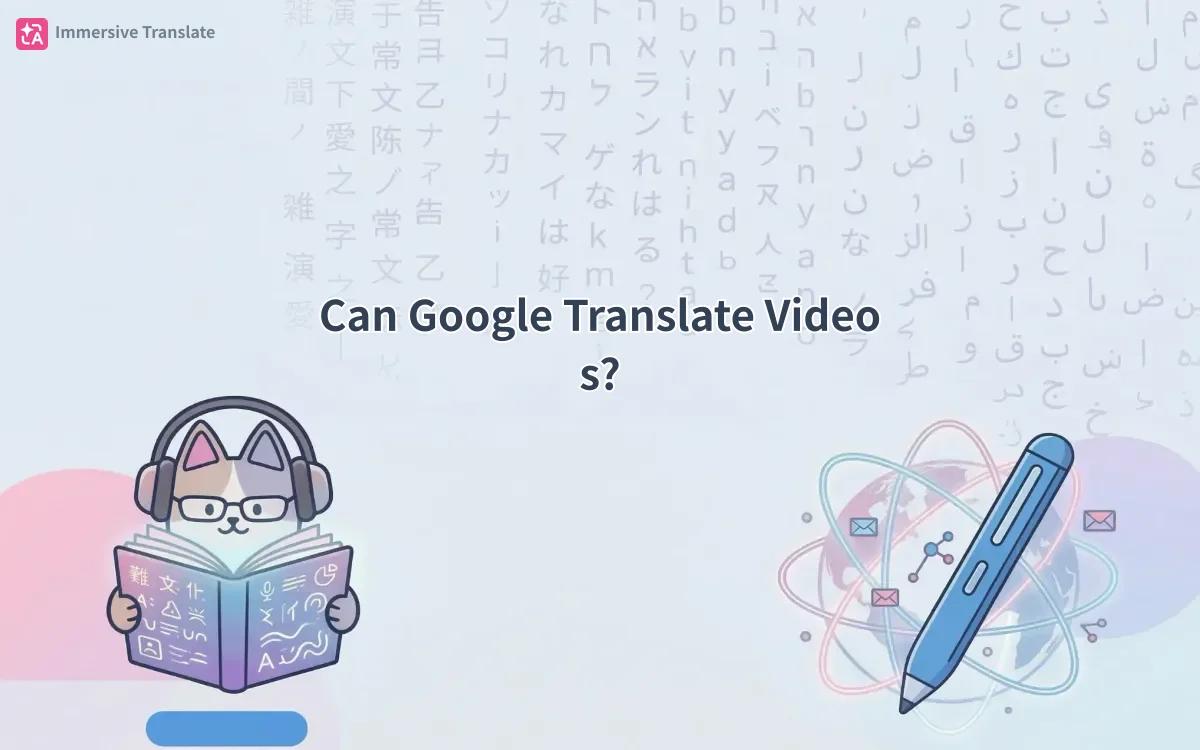 Can Google Translate Videos? - 記事のカバー画像