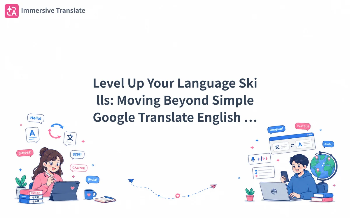 Level Up Your Language Skills: Moving Beyond Simple Google Translate English to Spanish Text - 記事のカバー画像