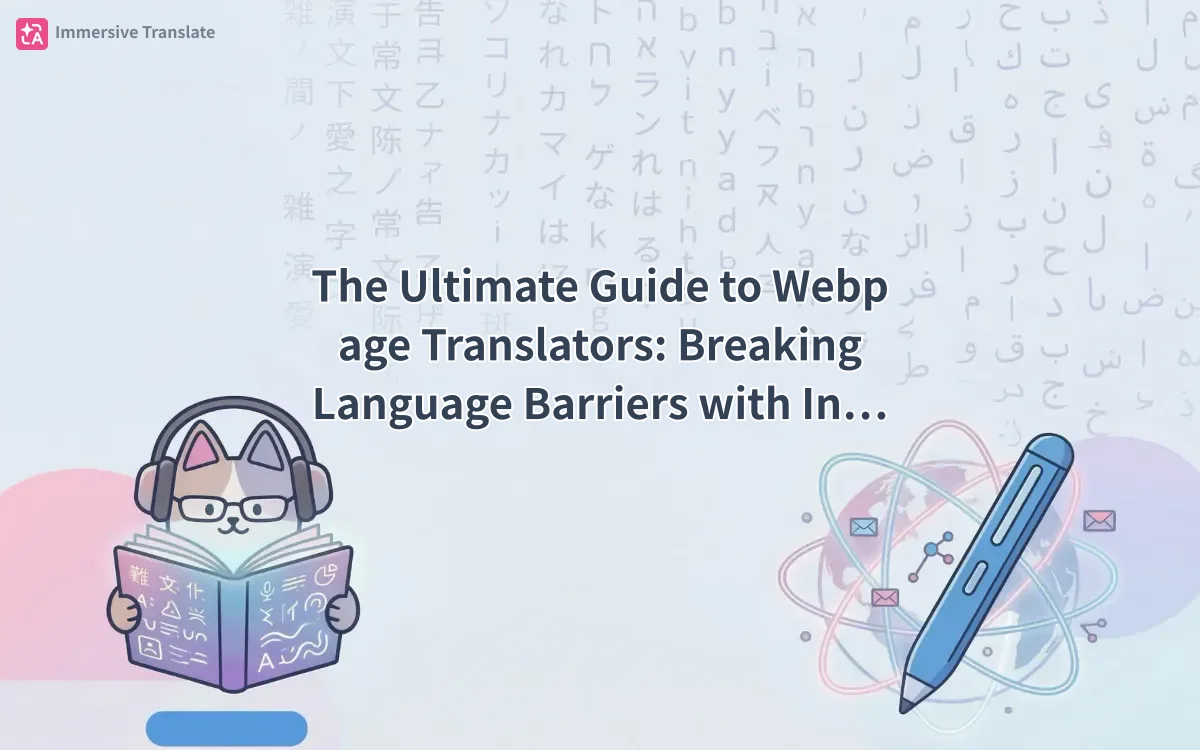 The Ultimate Guide to Webpage Translators: Breaking Language Barriers with Intelligent Solutions