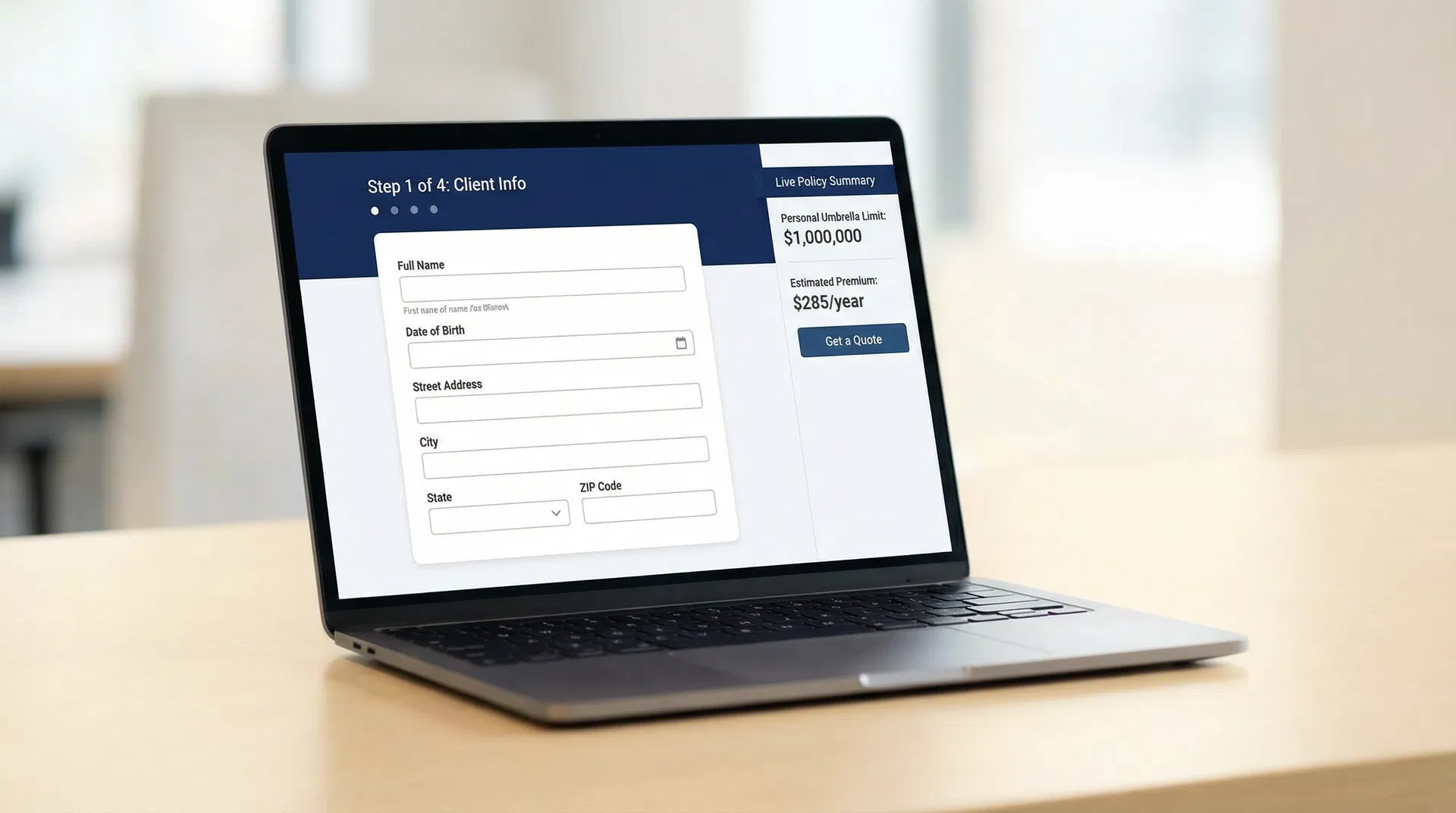 Modern Umbrella Agent Dashboard
