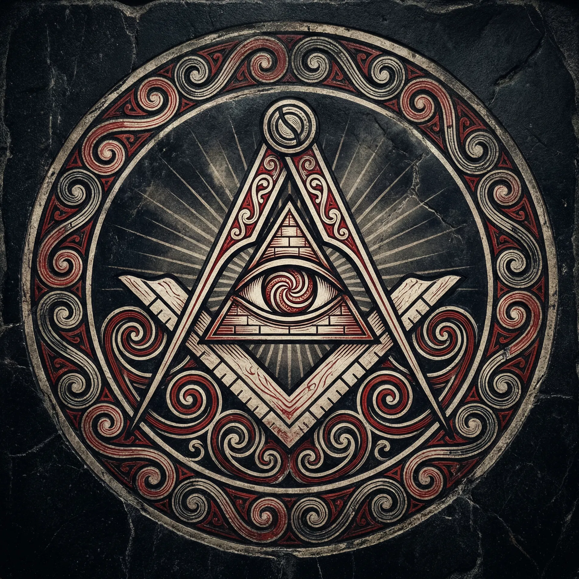 Freemason Māori Seal — The Hidden Eye