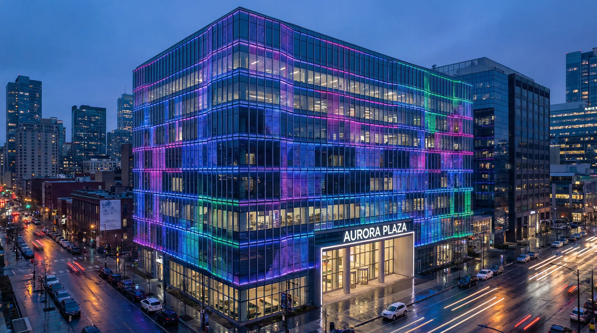 Architectural Facade Lighting