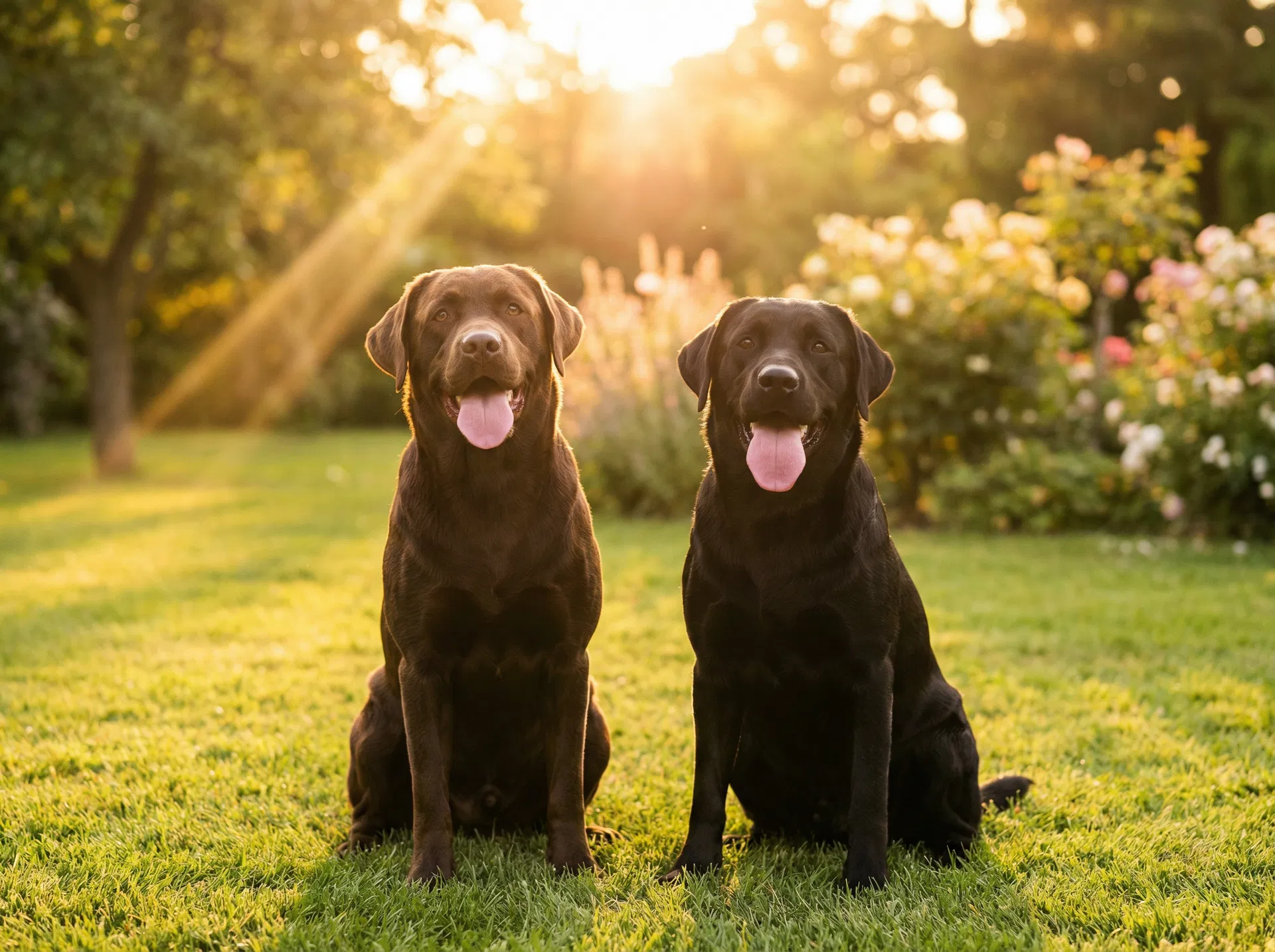 Our furry friends welcome at Pane e Amore