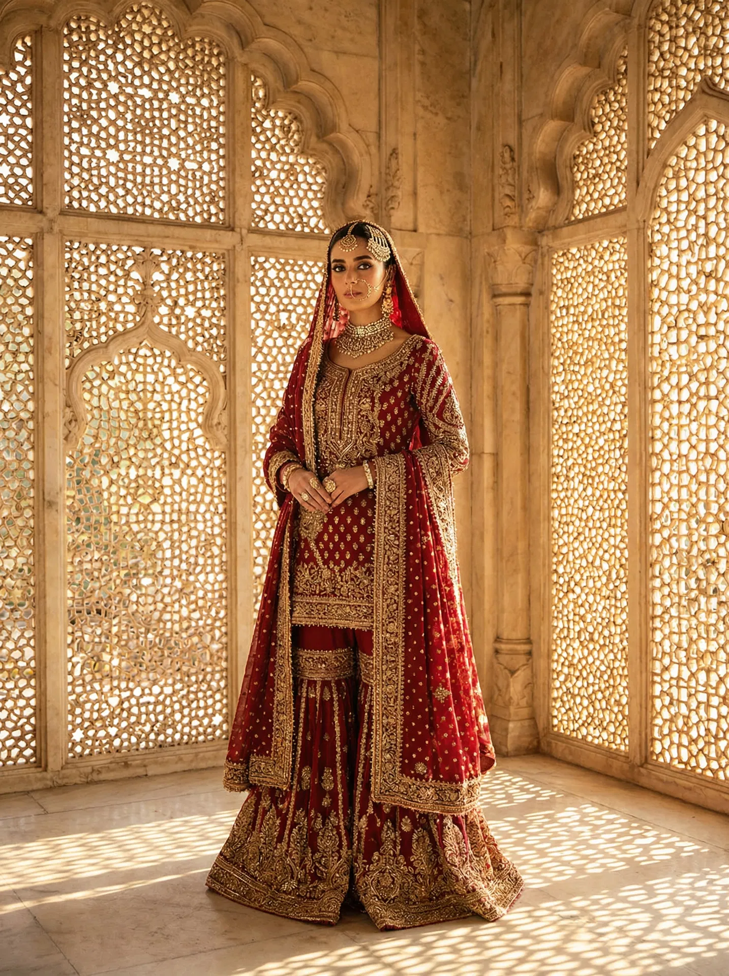 Rani Bagh Bridal Gharara