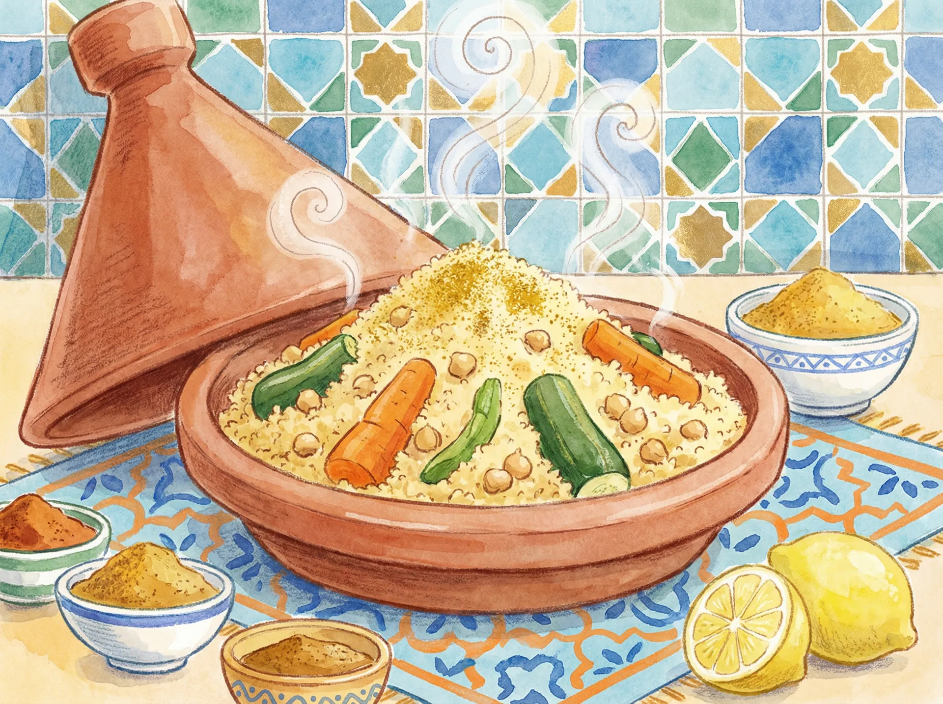 Magical Moroccan Couscous