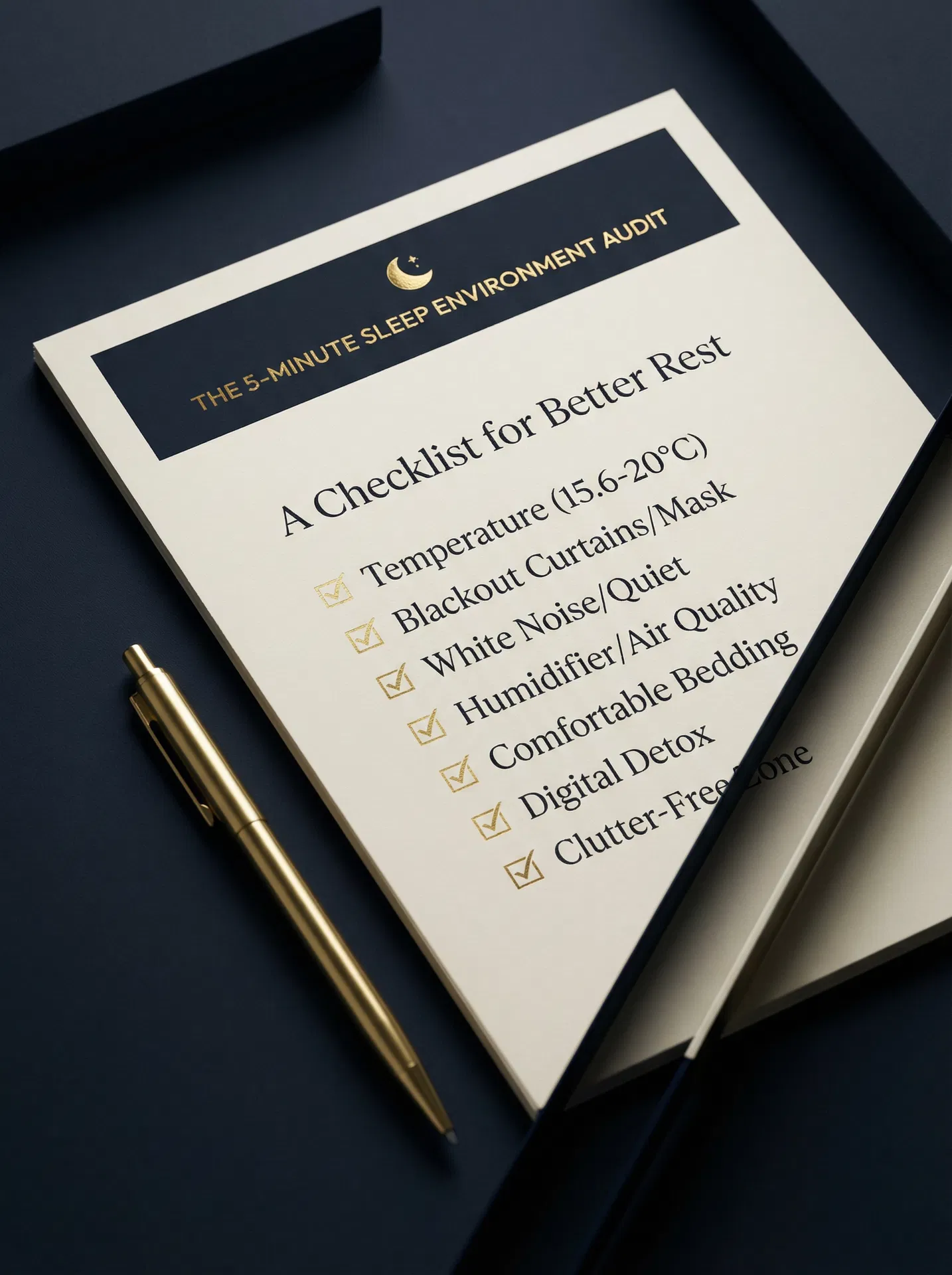 Sleep Environment Audit checklist preview