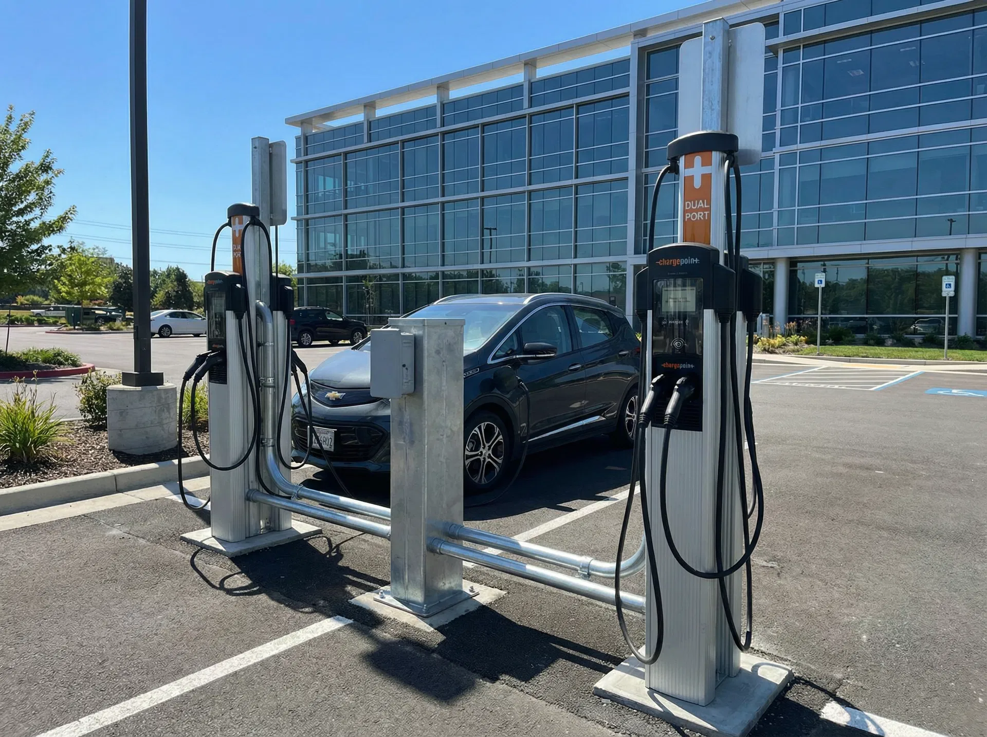 ChargePoint Commercial EV Charging Station