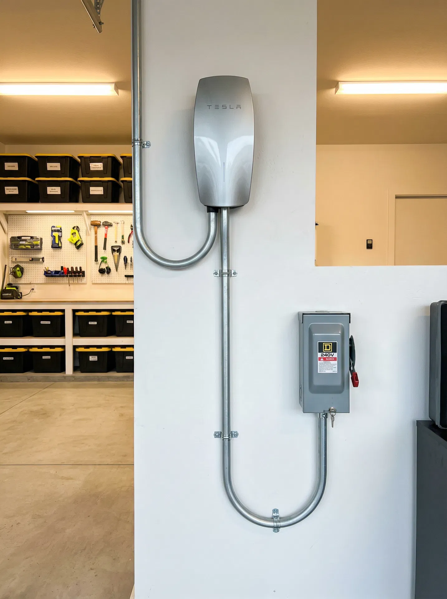 Tesla Wall Connector — Residential Level 2 Install