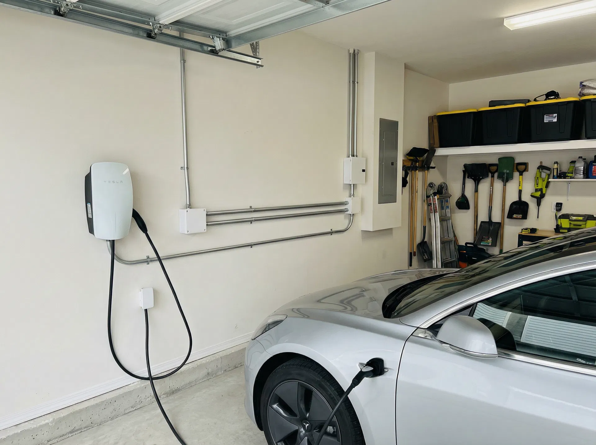 Tesla Wall Connector Installation
