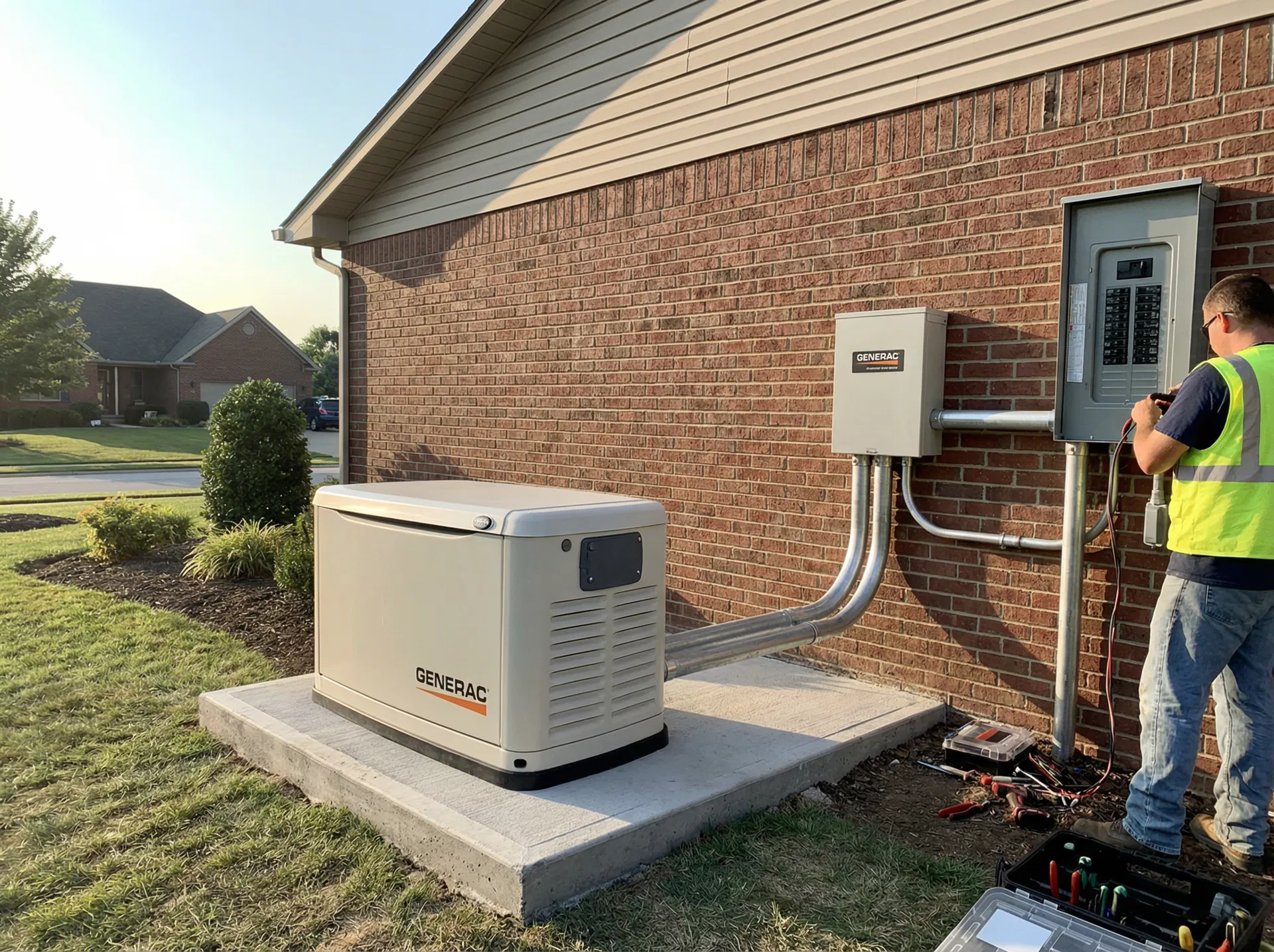 Generac Standby Generator Install