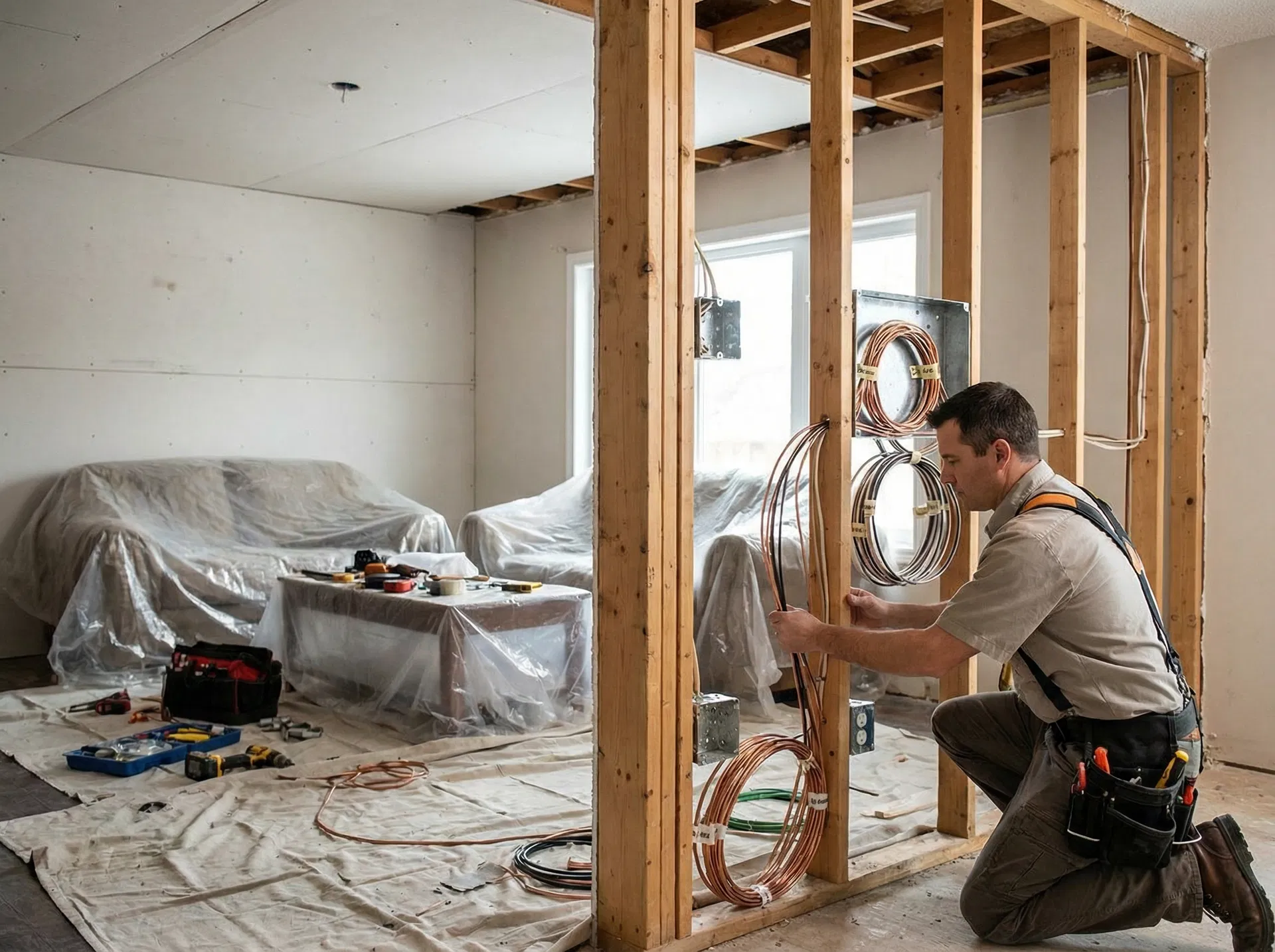 Full Home Rewire — 1960s Renovation