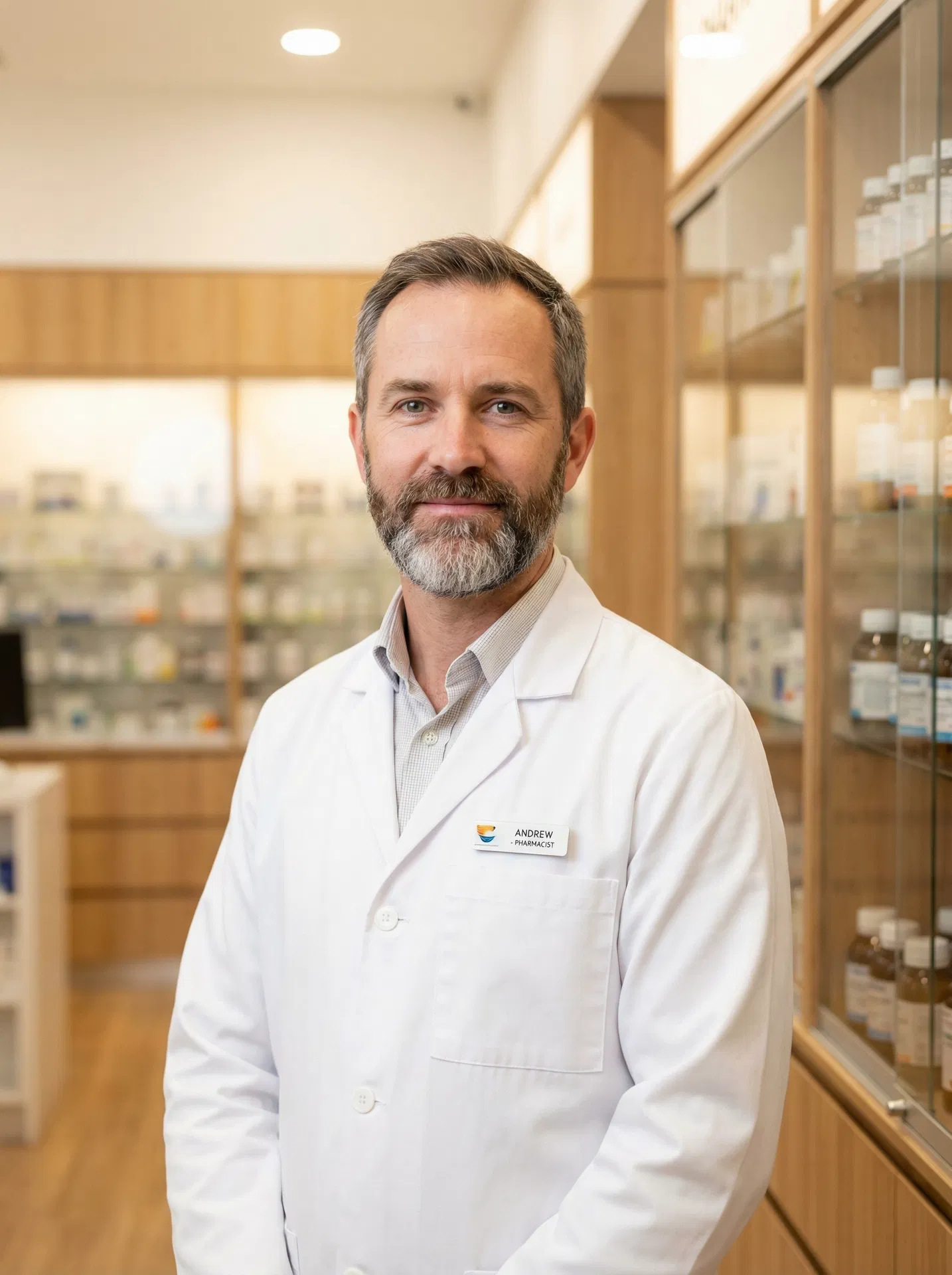 Andrew Doberman, Pharmacist — recommends natural andropause support as a first step
