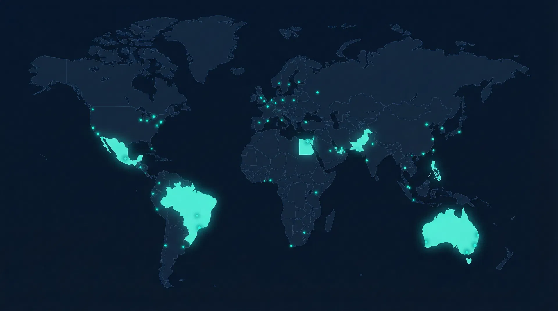 Global Coverage Map