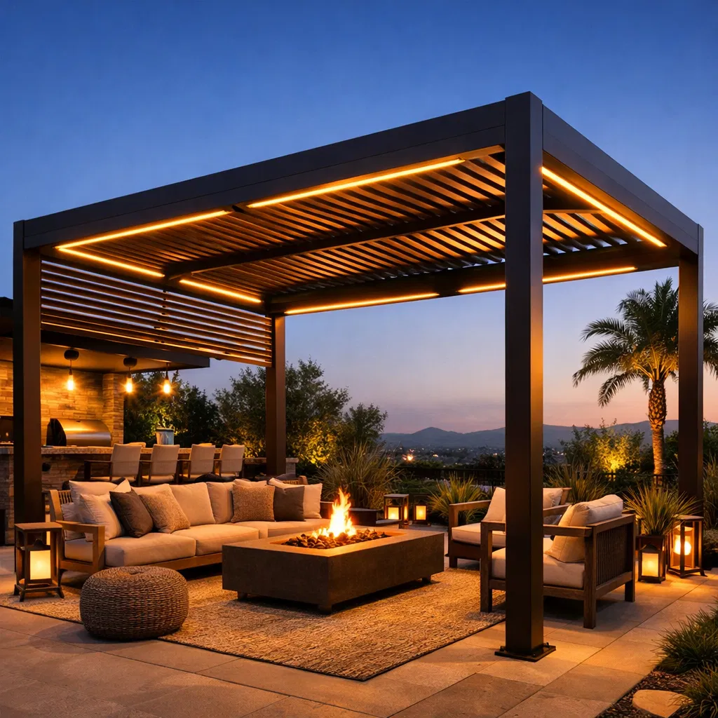 مظلة برجولة فاخرة