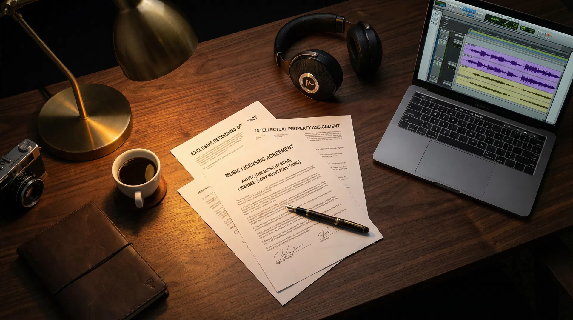 Music licensing documents and production tools