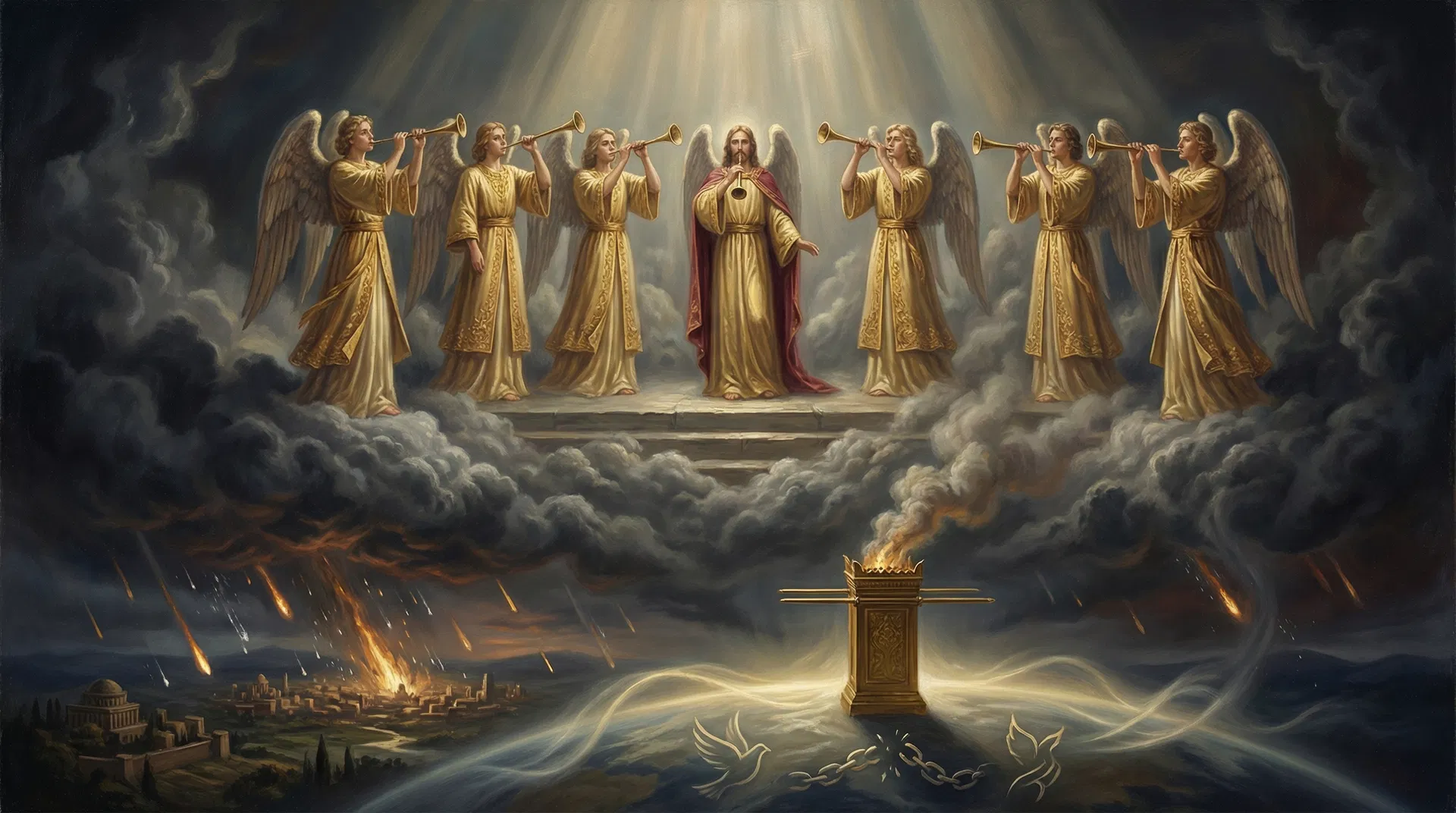 The Seven Trumpets Begin