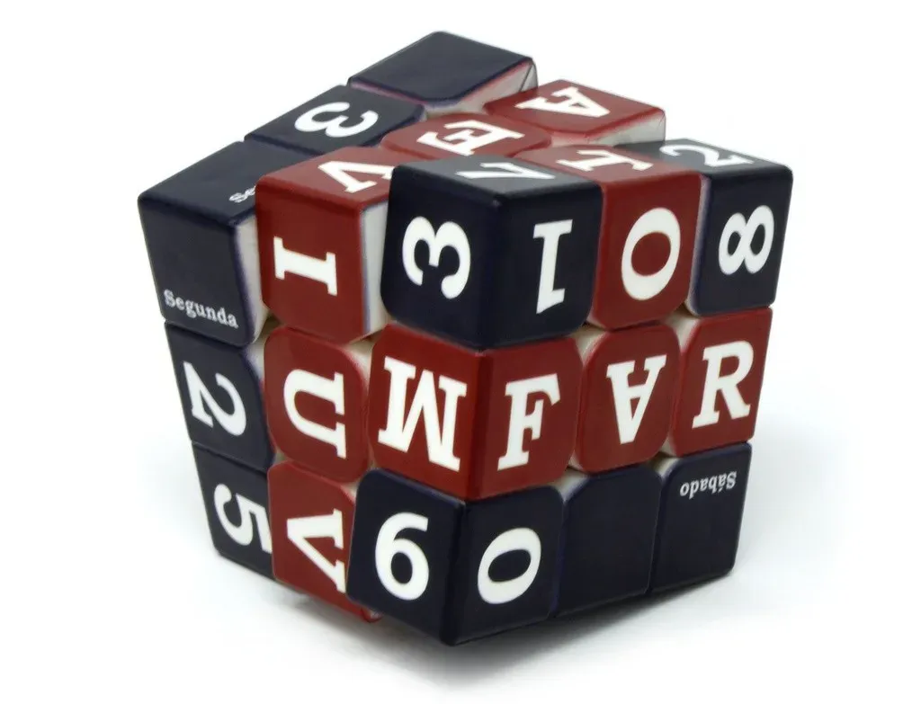 Cubo Mágico Calendário