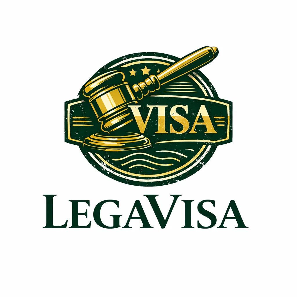 Immigration 3 - Visa Stamp & Gavel