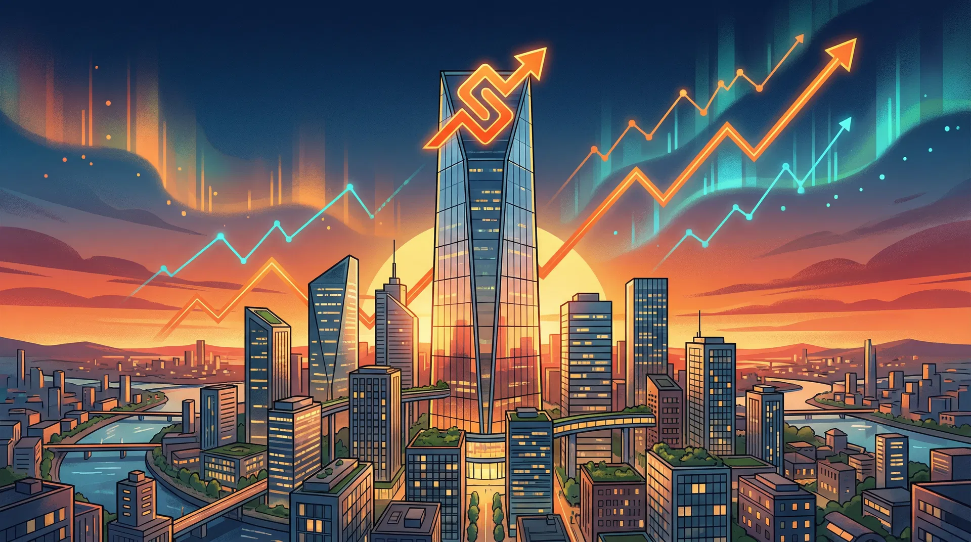 Business growth visualization