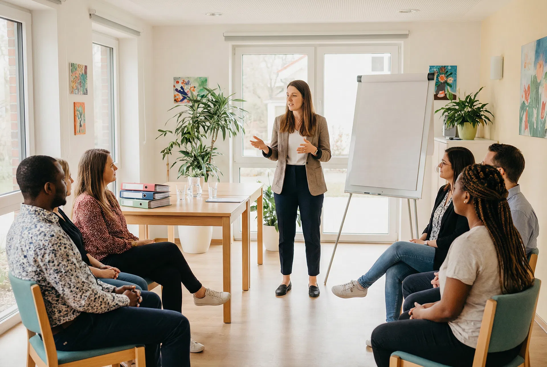 ProActive training session in a children's home setting