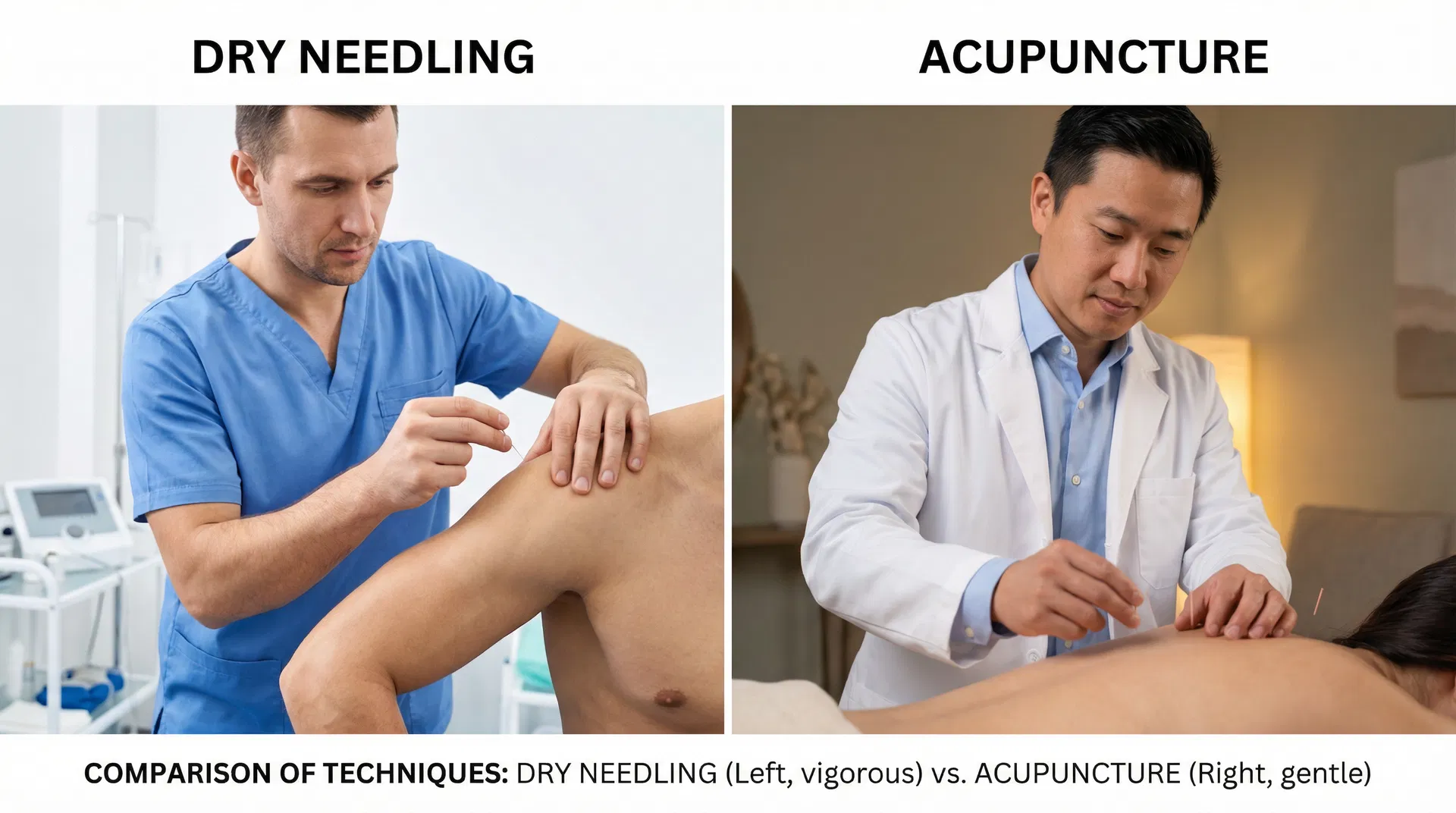 Dry Needling vs. Acupuncture