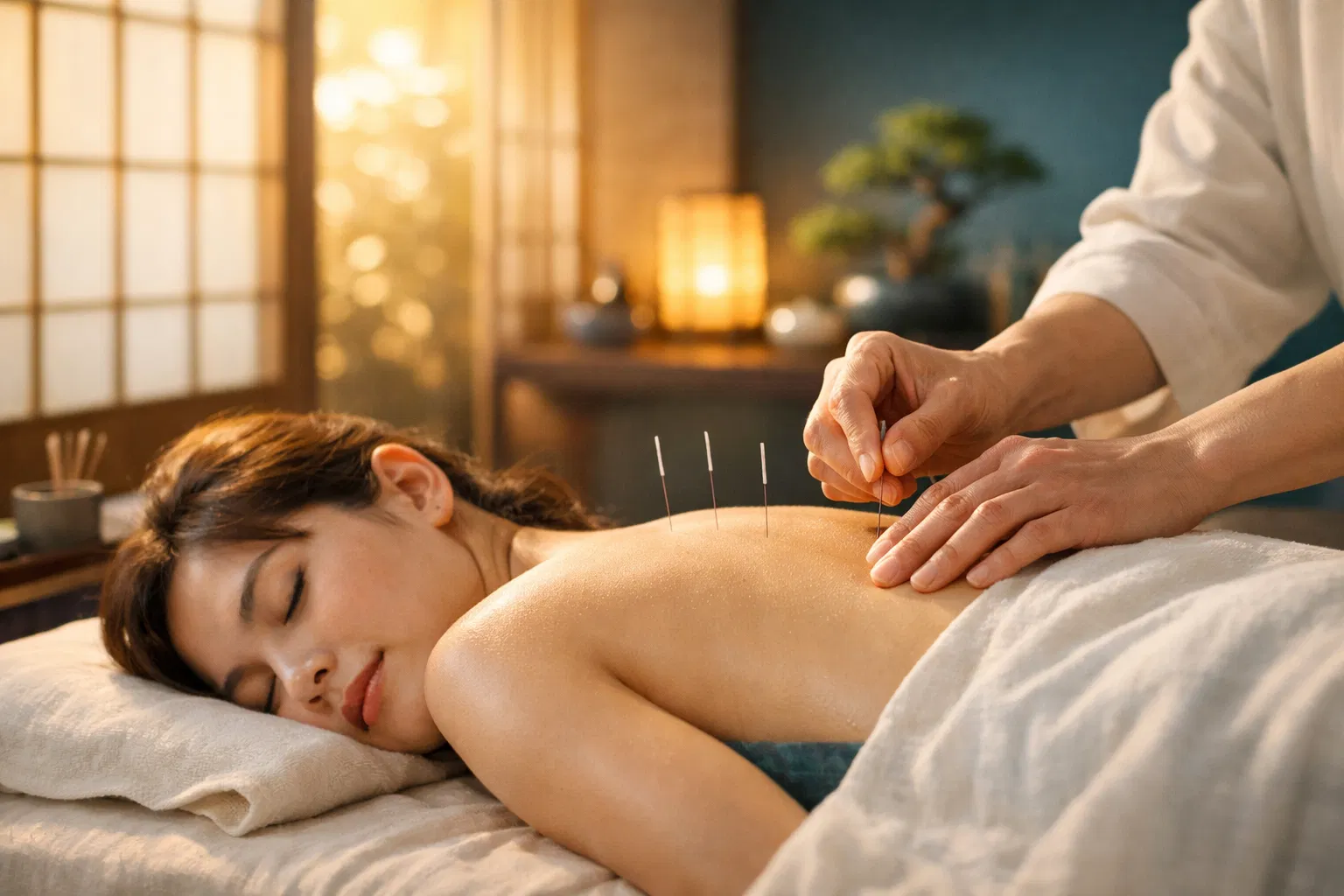 Acupuncture treatment at In Balance Clinic