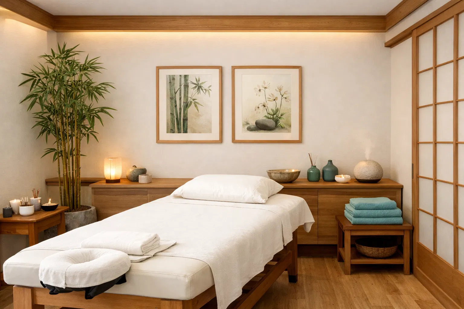 In Balance Acupuncture Clinic treatment room