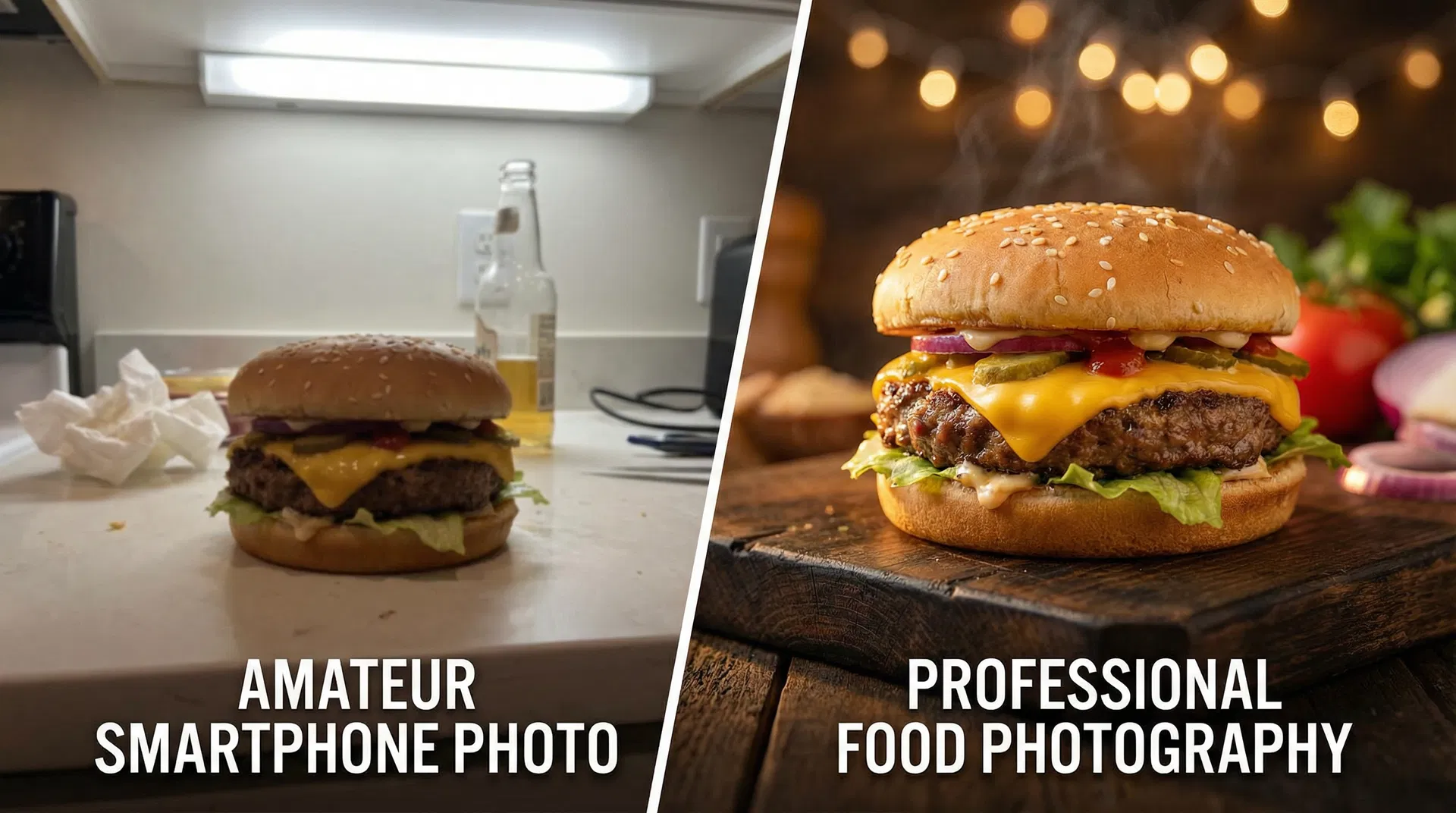 Avant / Après — Transformation par l'IA