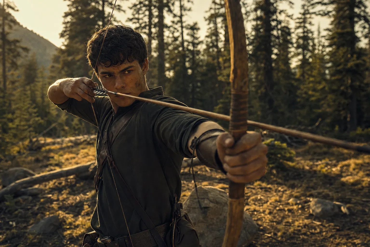Archery in wilderness