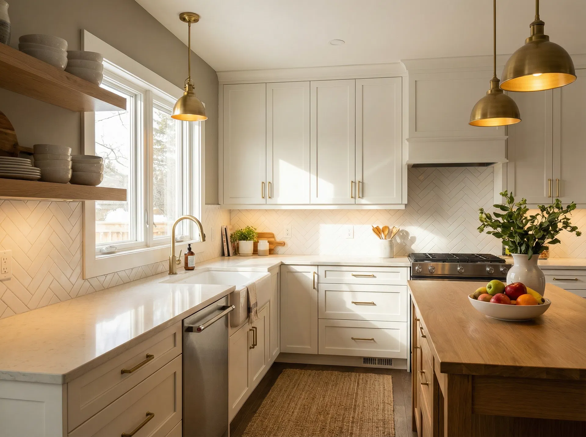 Charleswood kitchen refresh + trim update
