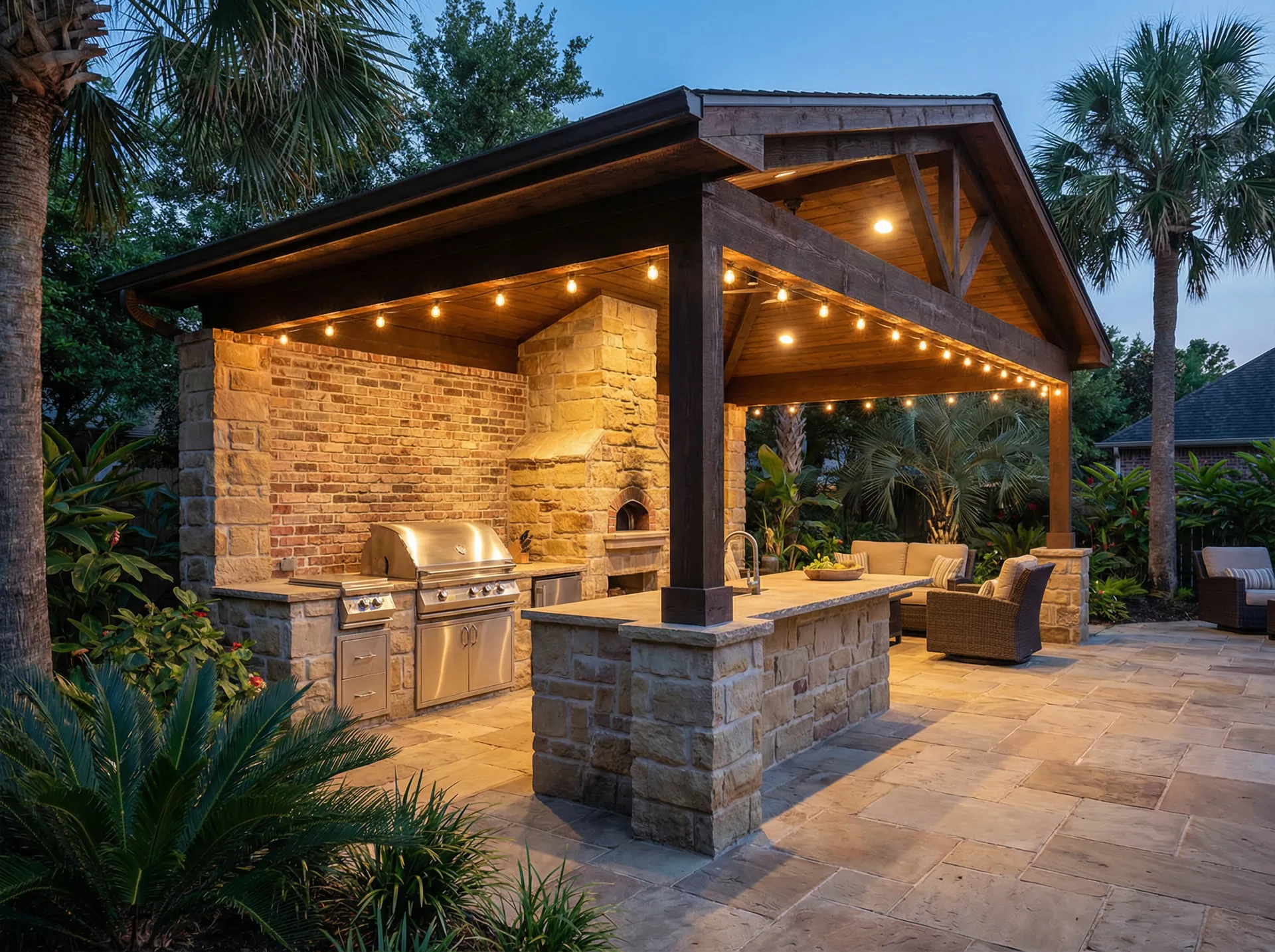 Outdoor Barbecue Areas