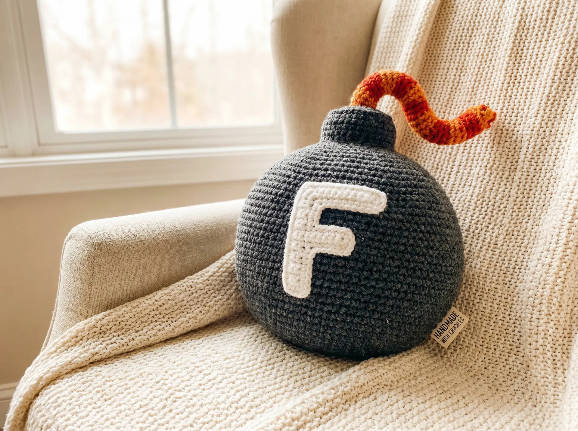 F Bomb Pillow