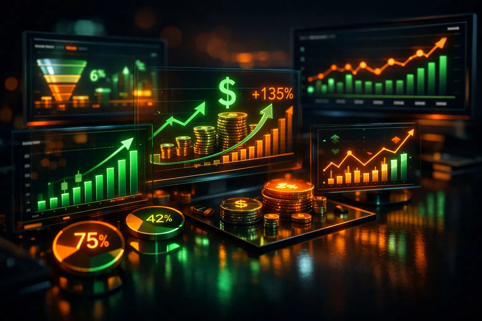 Resultados de campanhas de tráfego pago