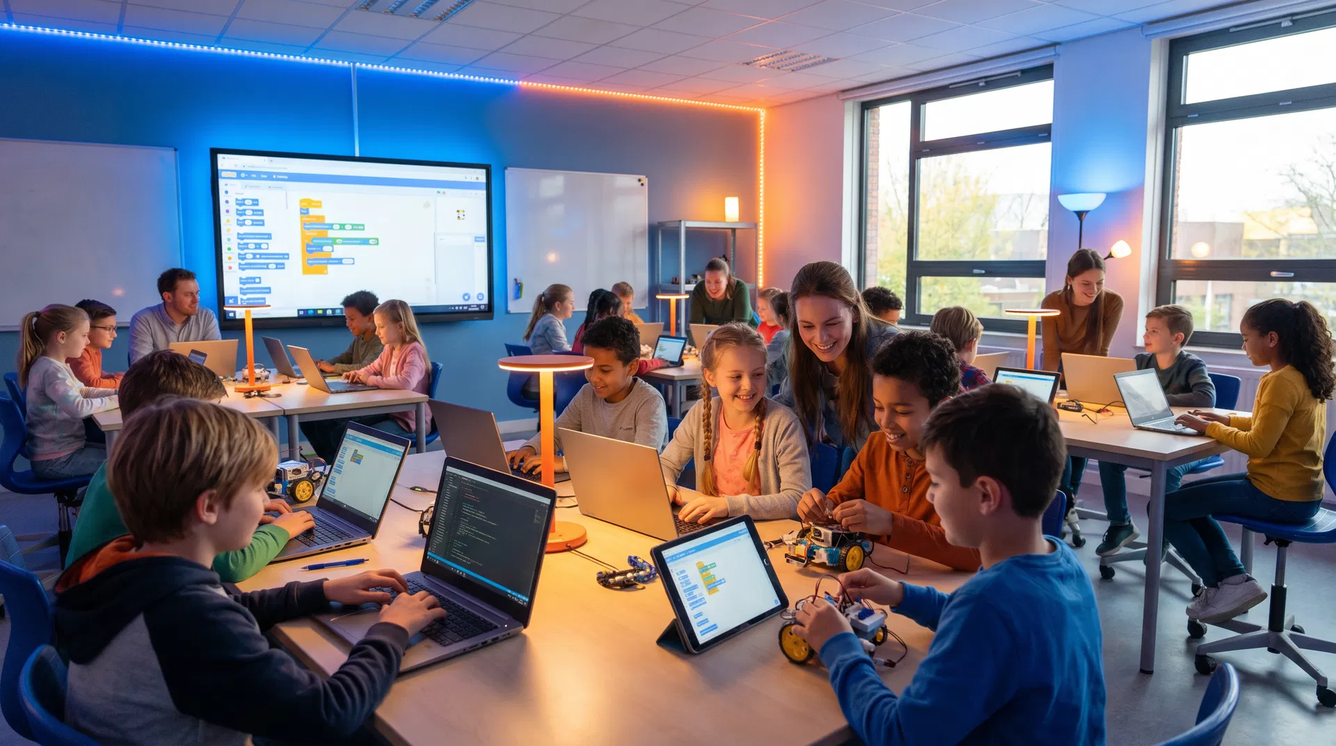 Champions Tech Labs students