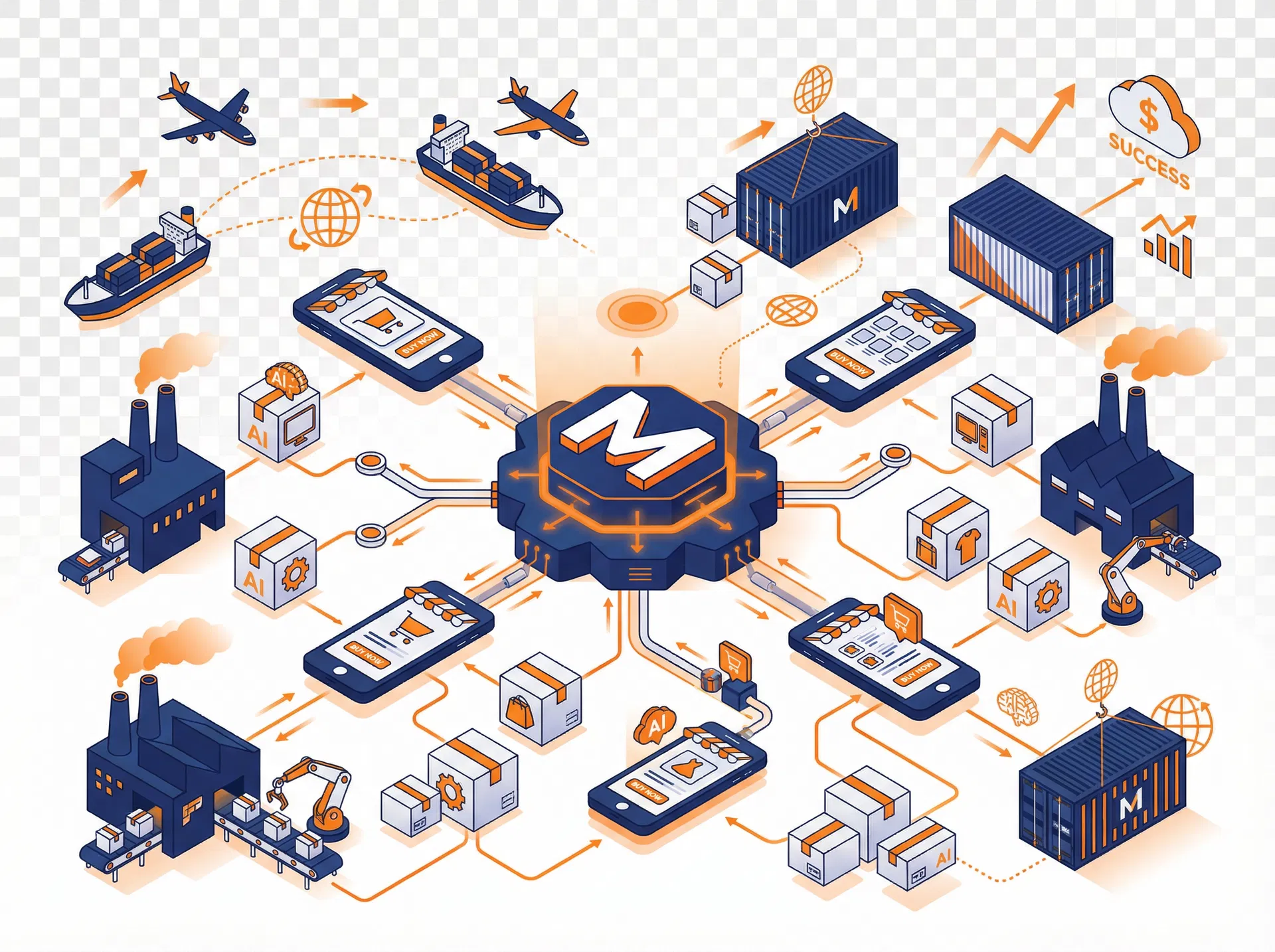 跨境贸易生态系统