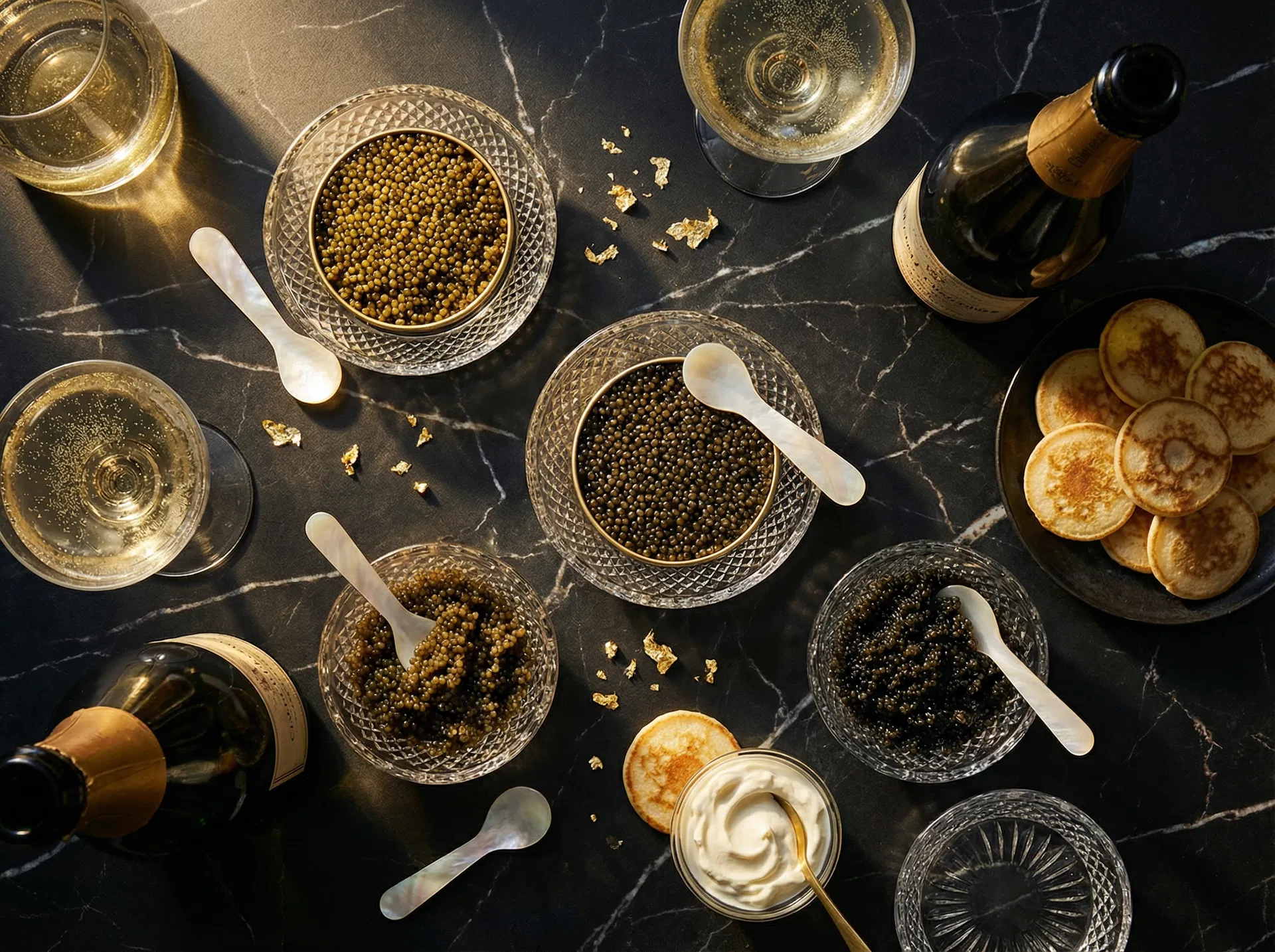 Luxury Caviar Tasting