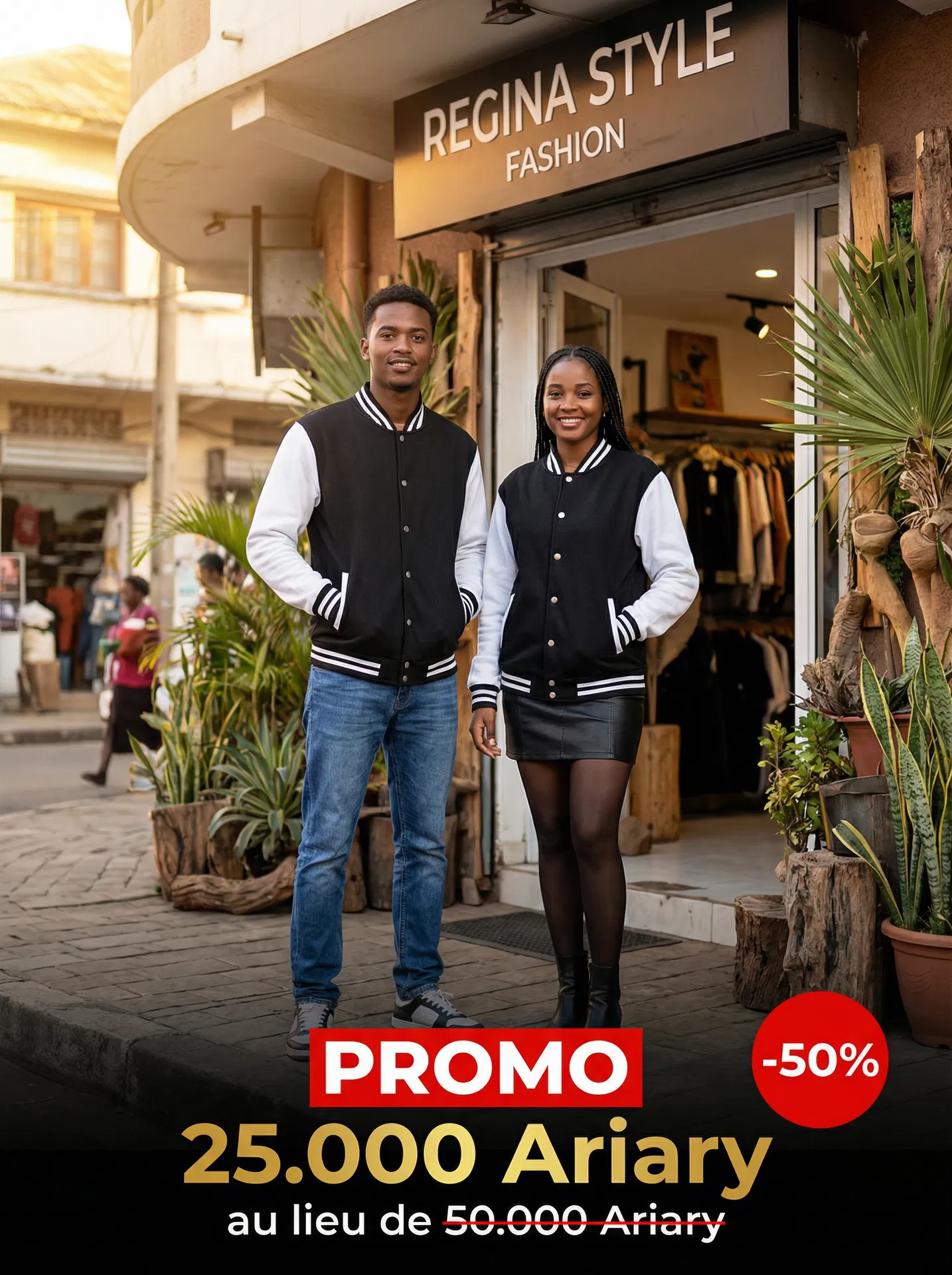 Teddy Bomber Noir & Blanc