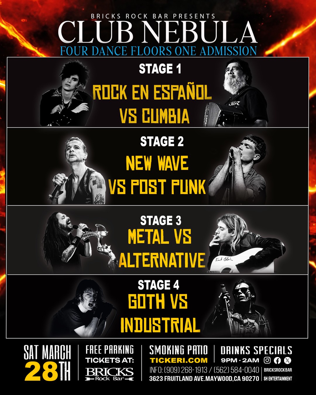 Club Nebula - 4 Dance Floors One Admission