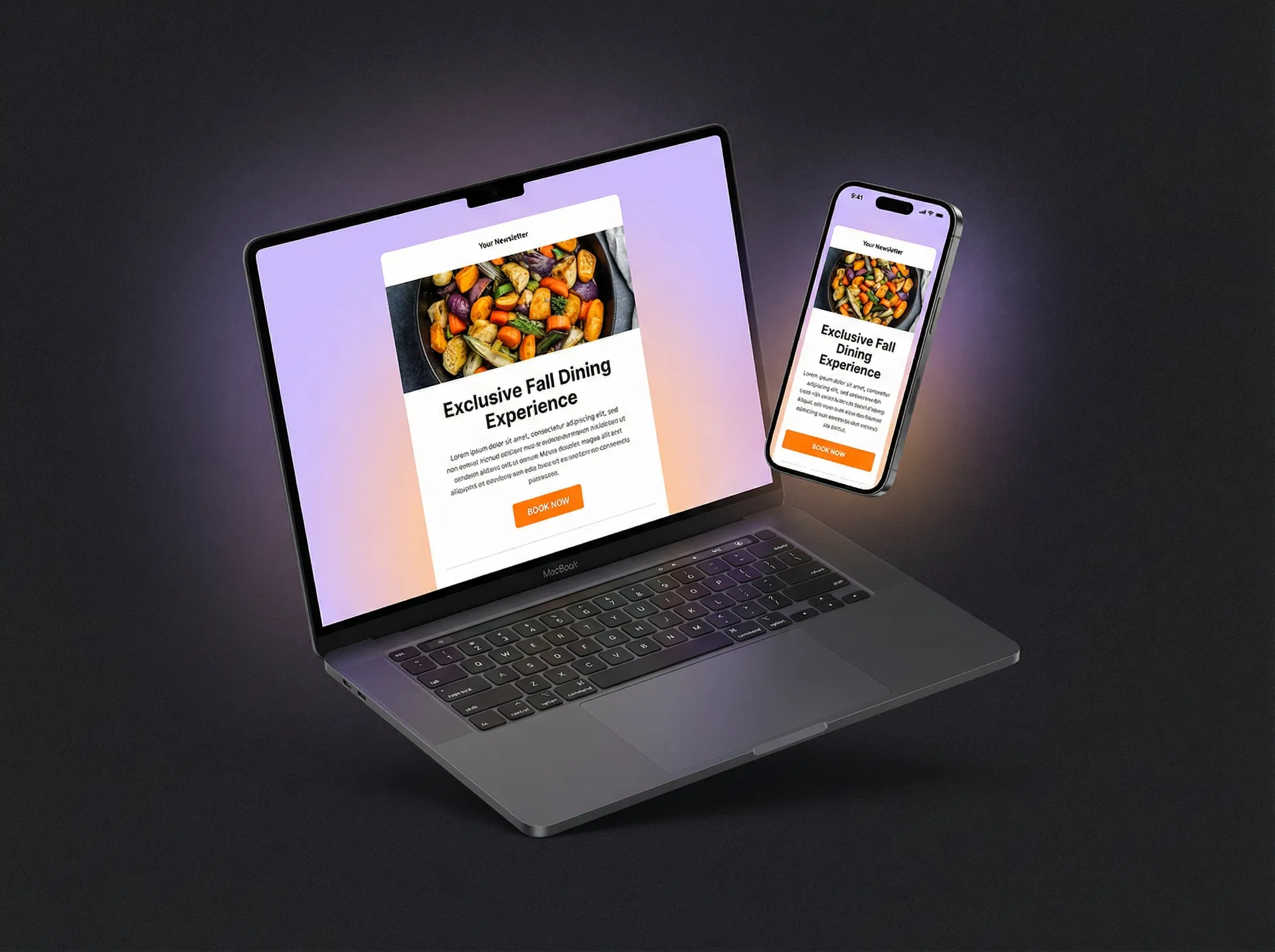 Email marketing dashboard