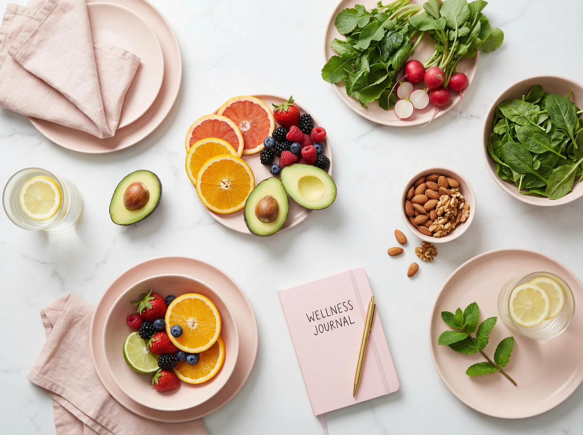 Healthy whole foods and wellness journal